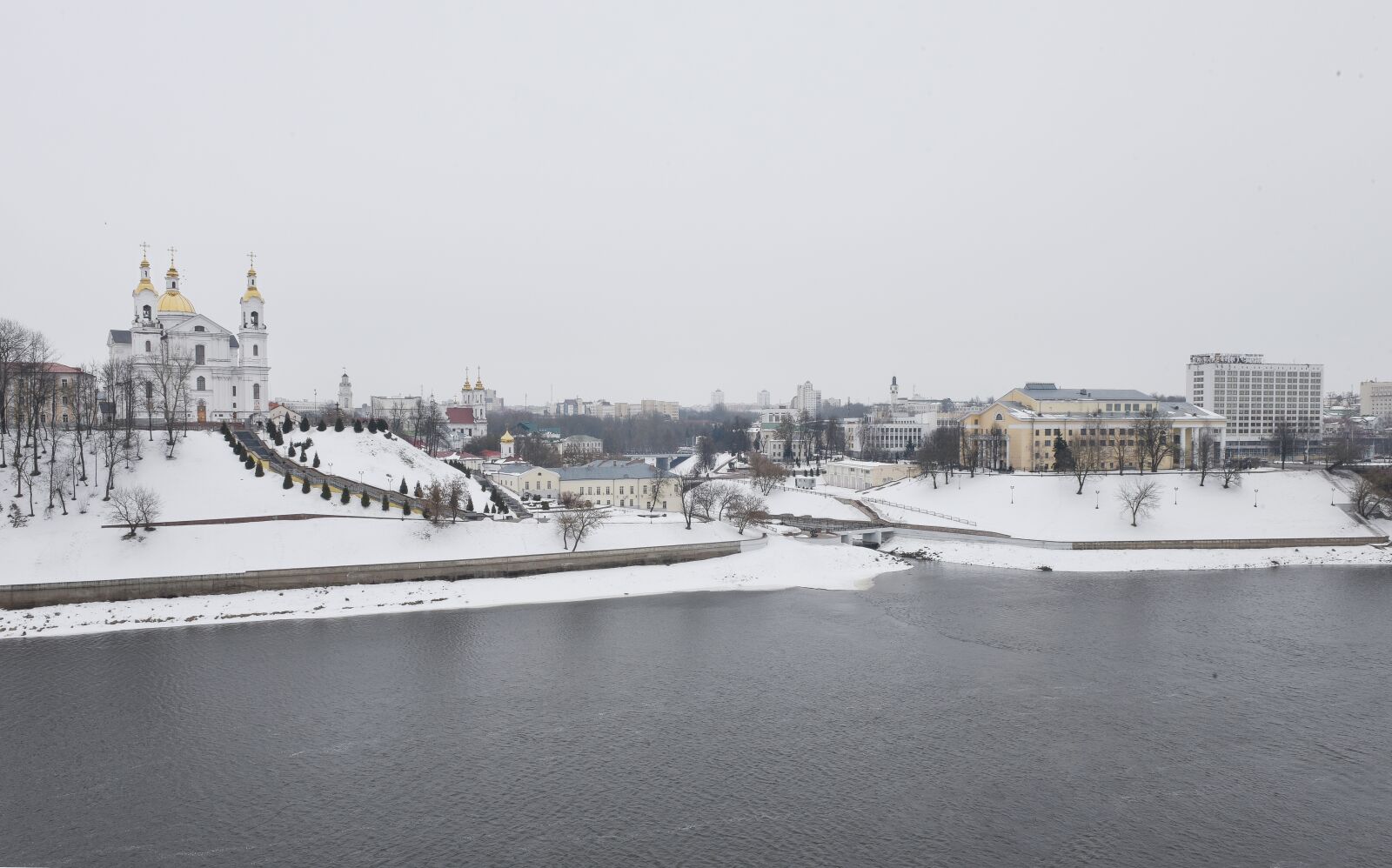 Nikon D750 sample photo. Winter, city, snow photography
