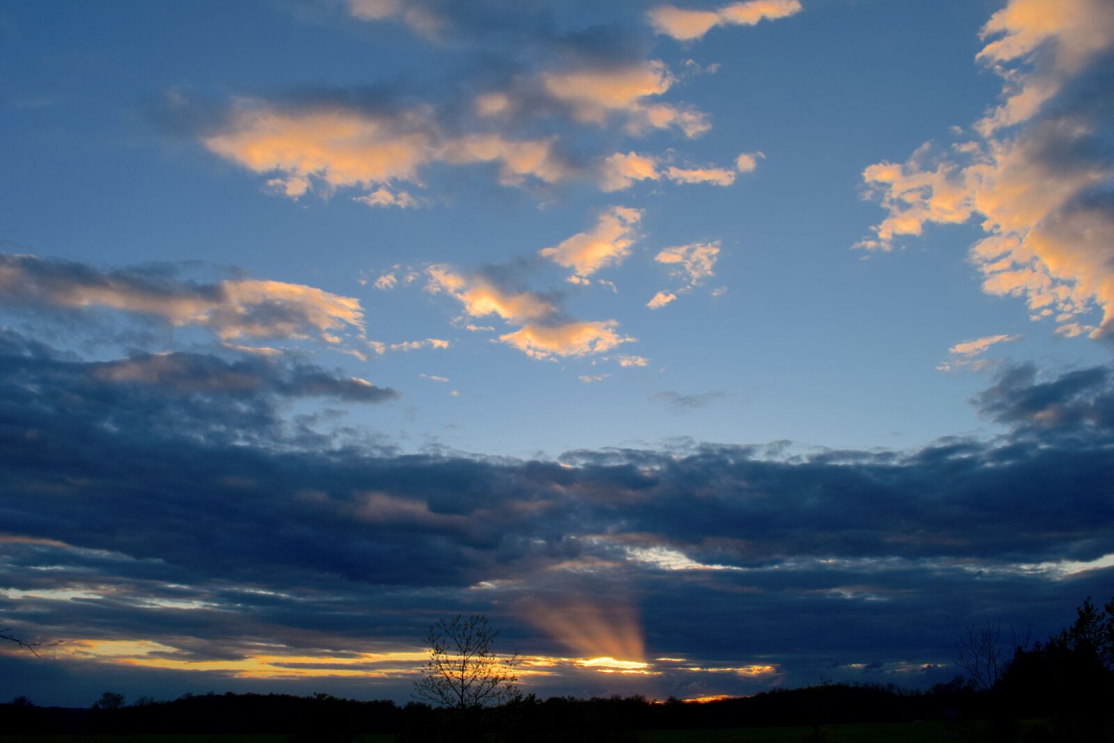 Nikon D3300 sample photo. Sunset, clouds, sky photography