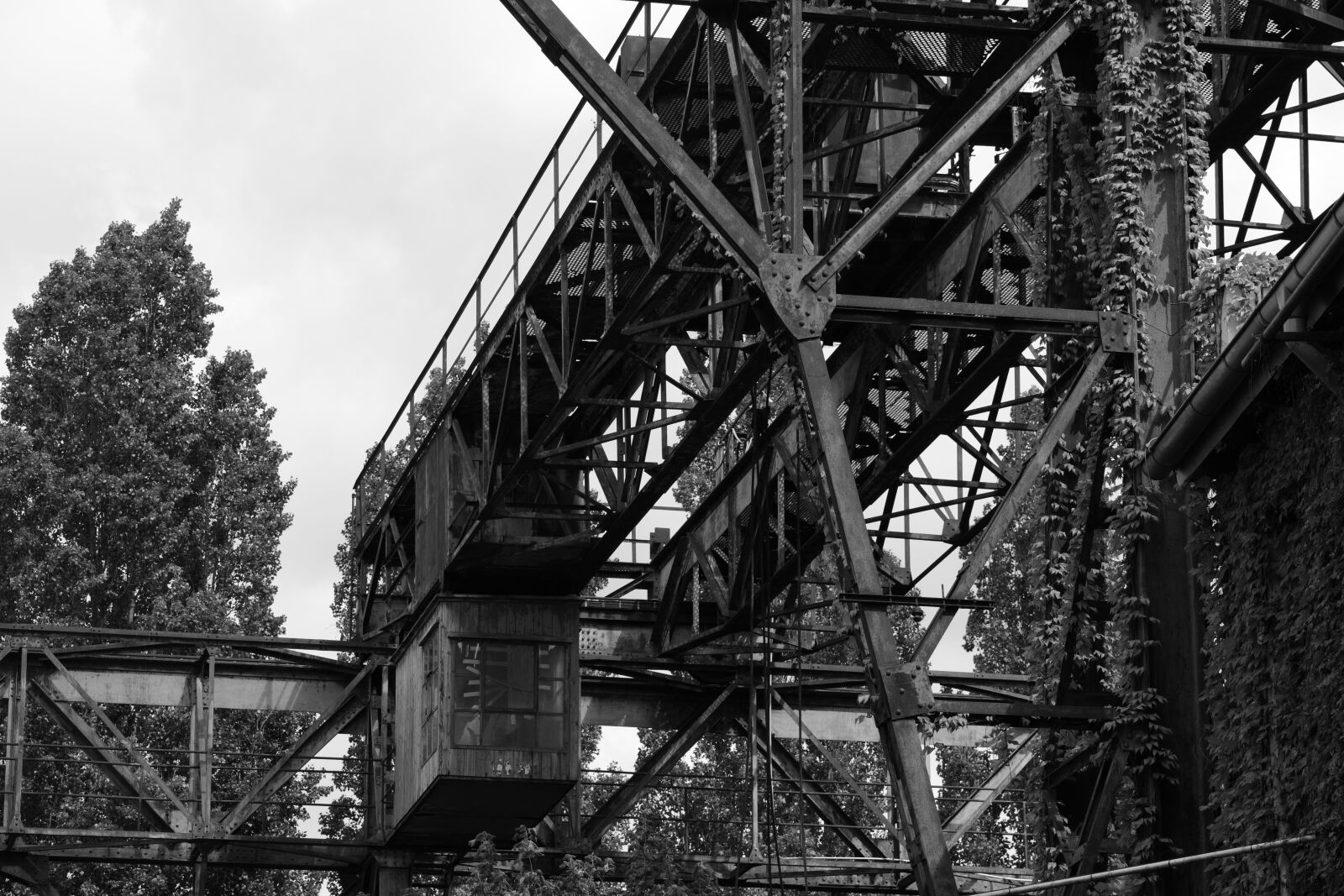 Nikon D7100 sample photo. Industry, crane, plant photography