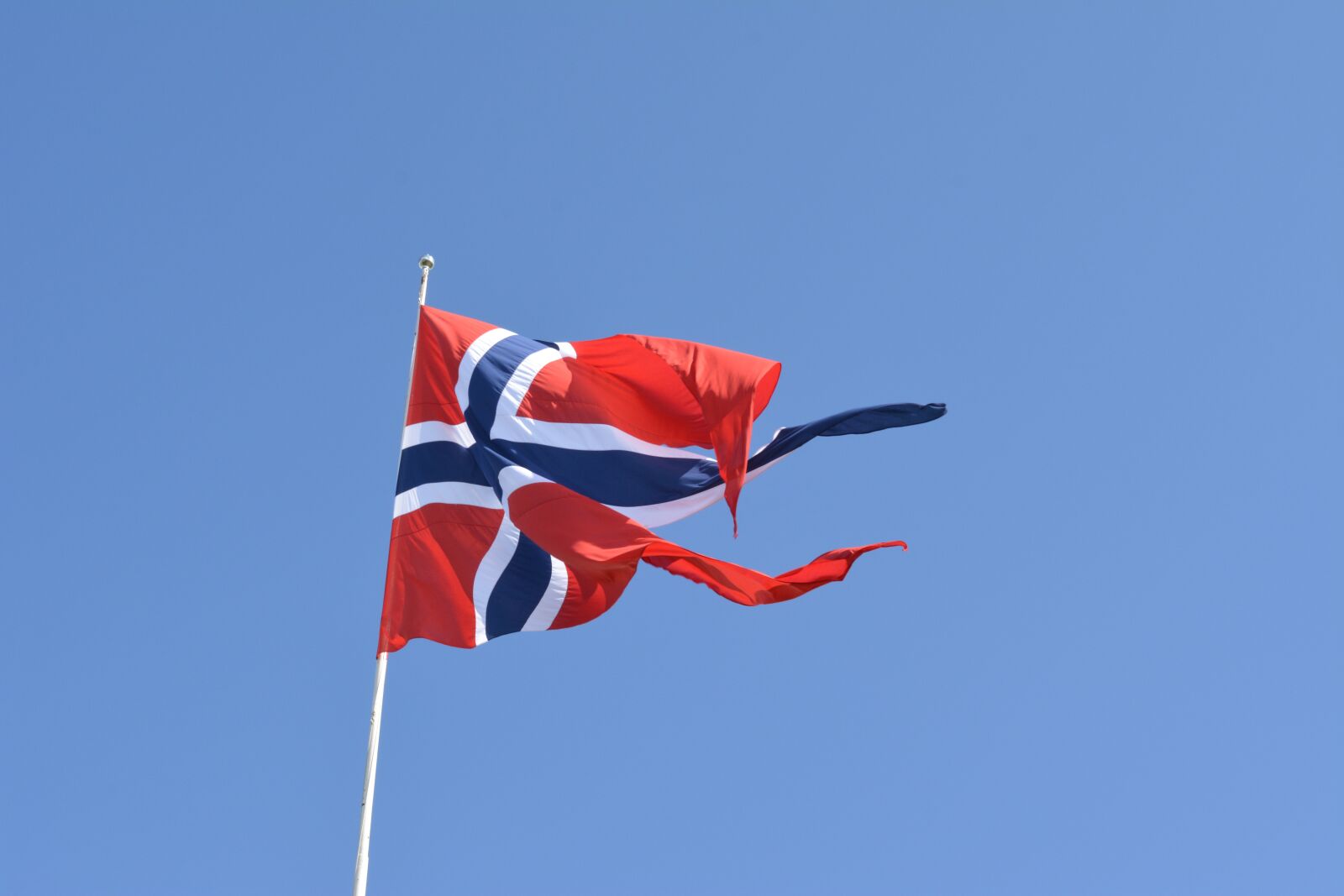 Nikon D5200 sample photo. Norway, flag, travel photography