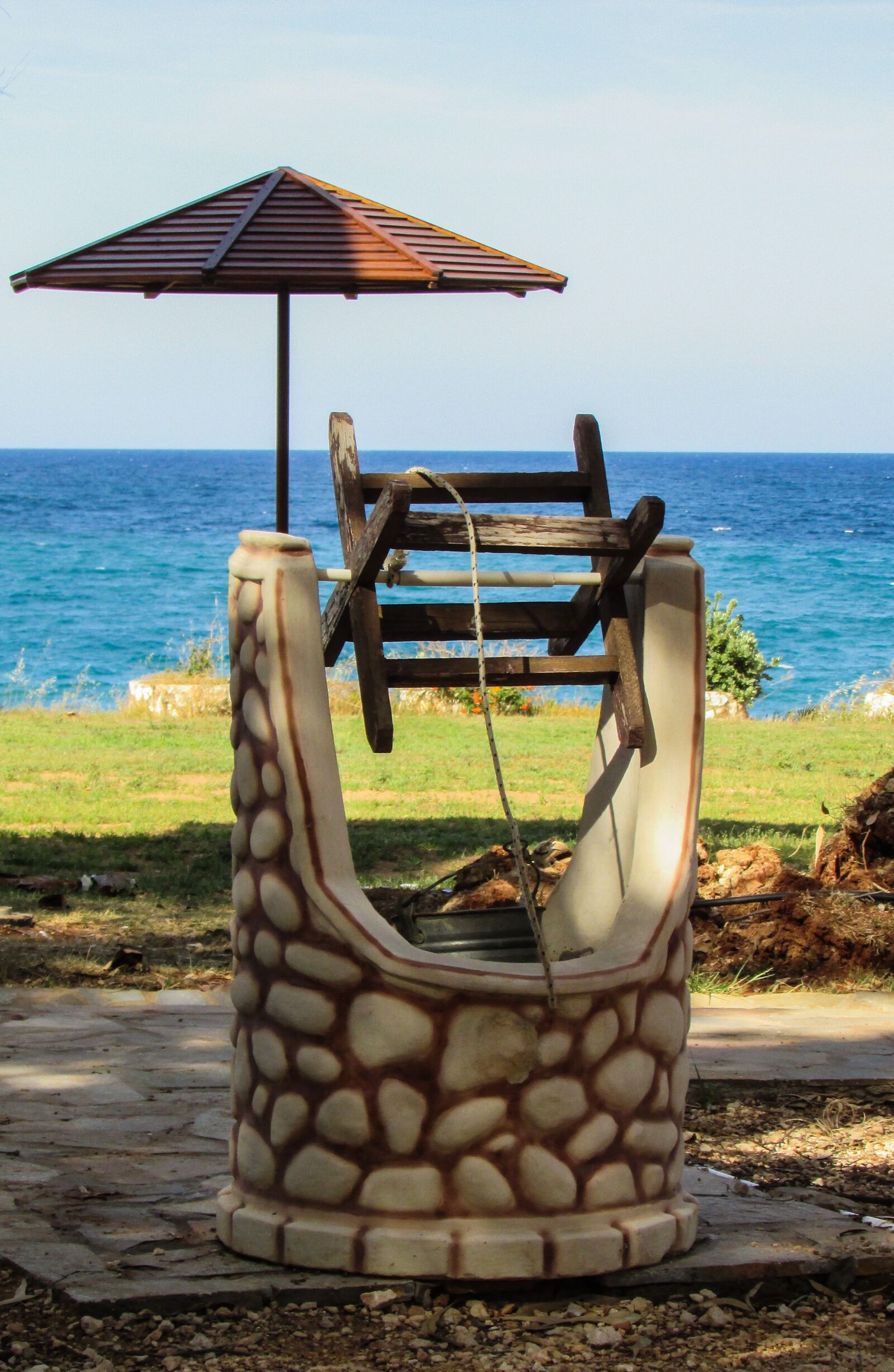 Canon PowerShot SX400 IS sample photo. Cyprus, hotel, garden photography