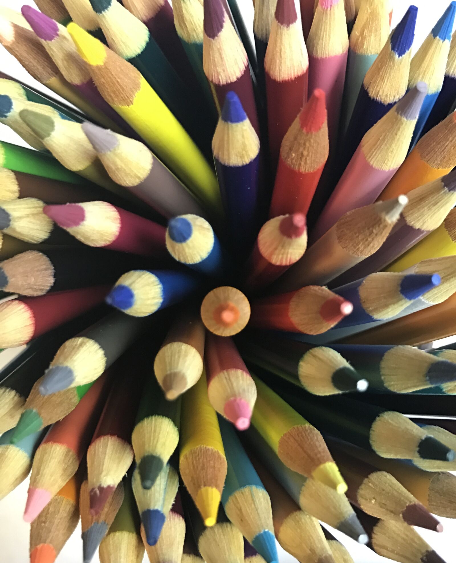 Apple iPhone 7 sample photo. Colorful, color, pencil photography