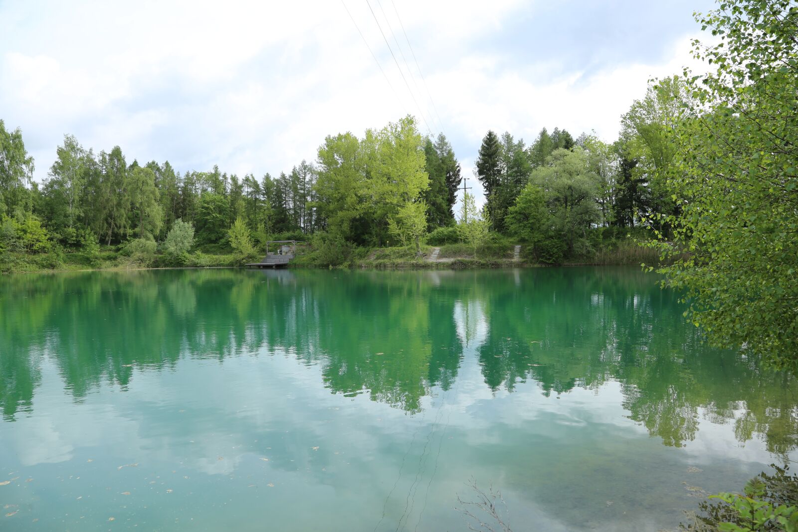 Canon EF 24-105mm F4L IS USM sample photo. Lake, water, trees photography