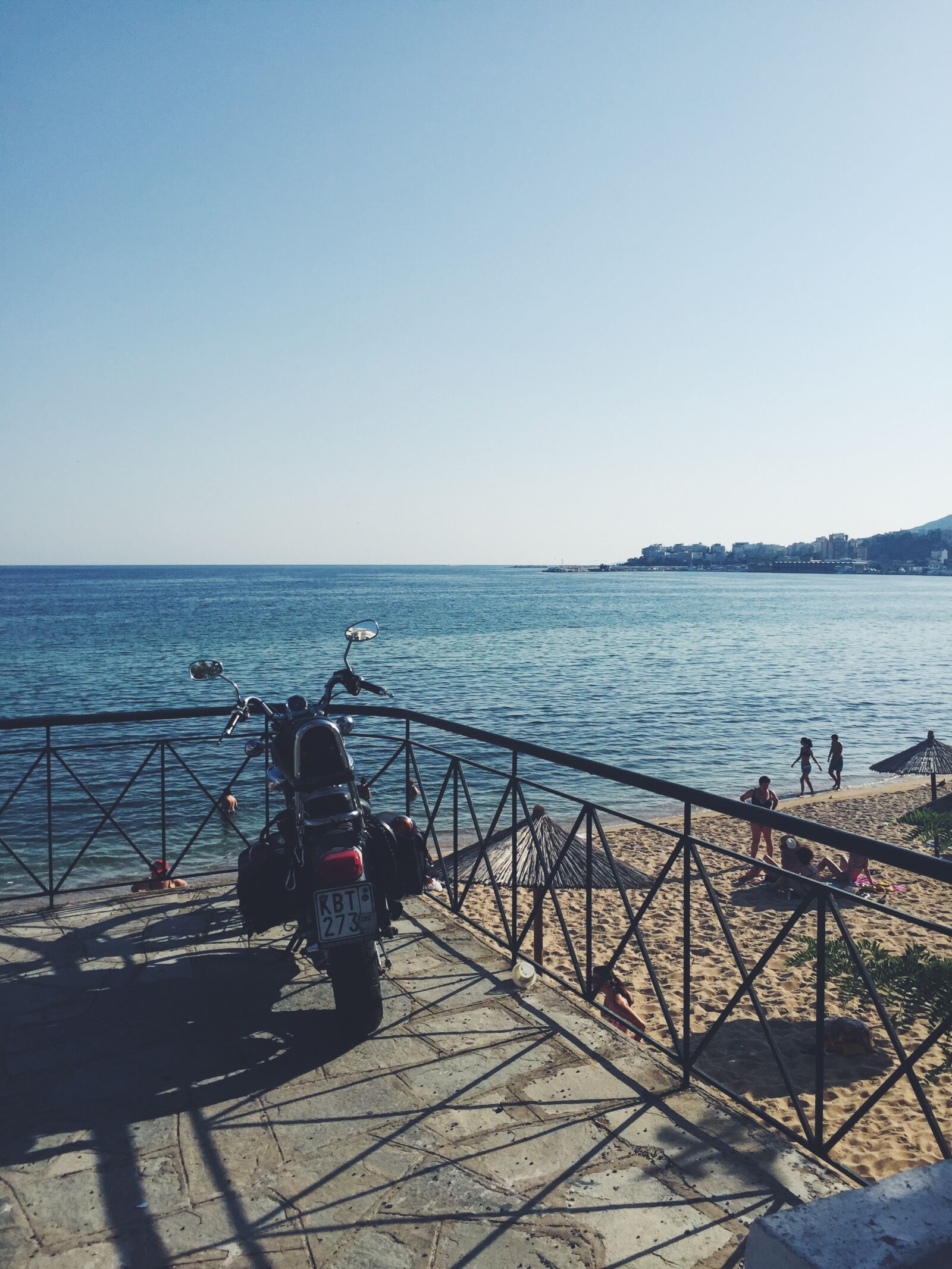 Apple iPhone 6 sample photo. Greece, motor, sea photography