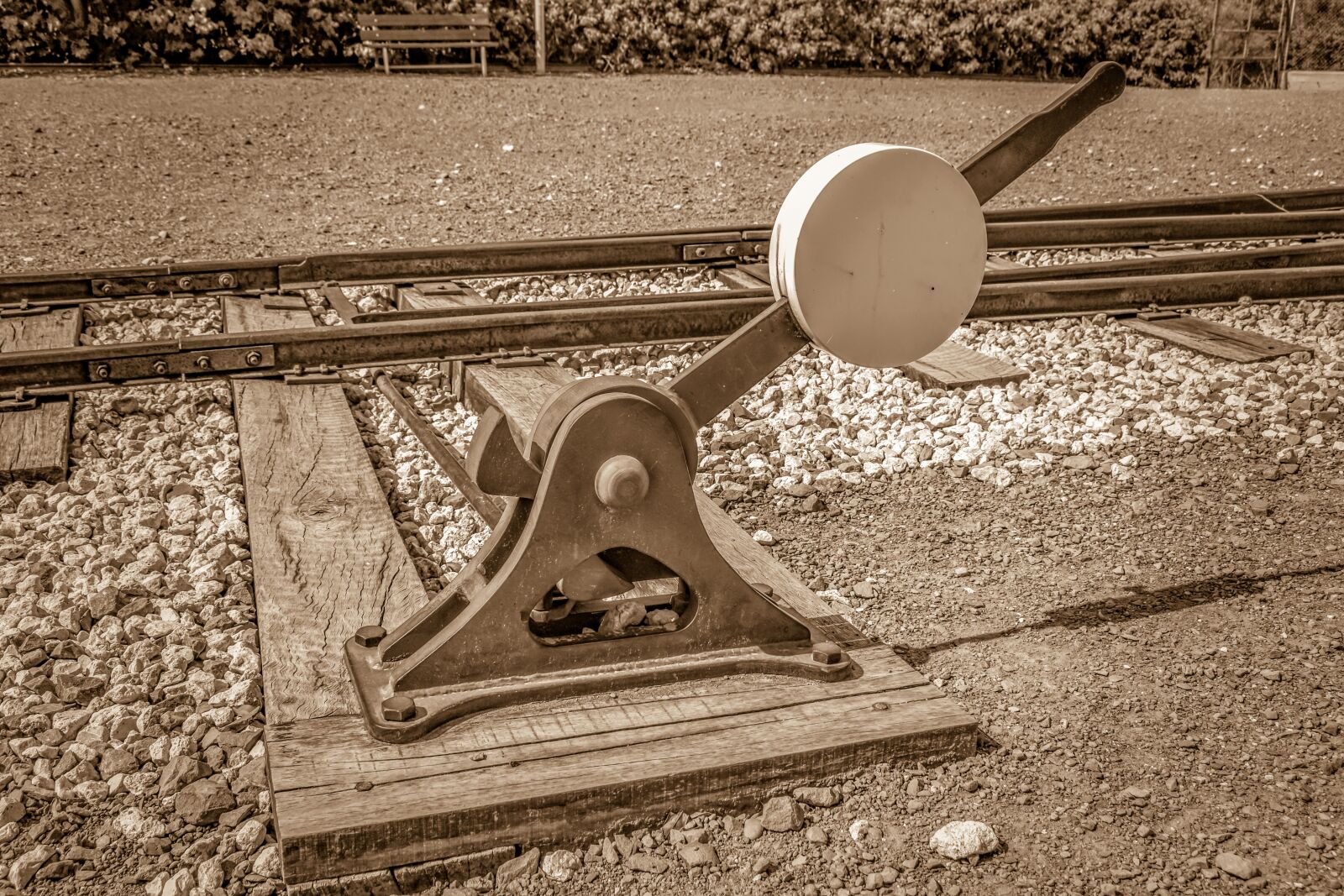 Nikon D3300 sample photo. Railway, rails, change lines photography