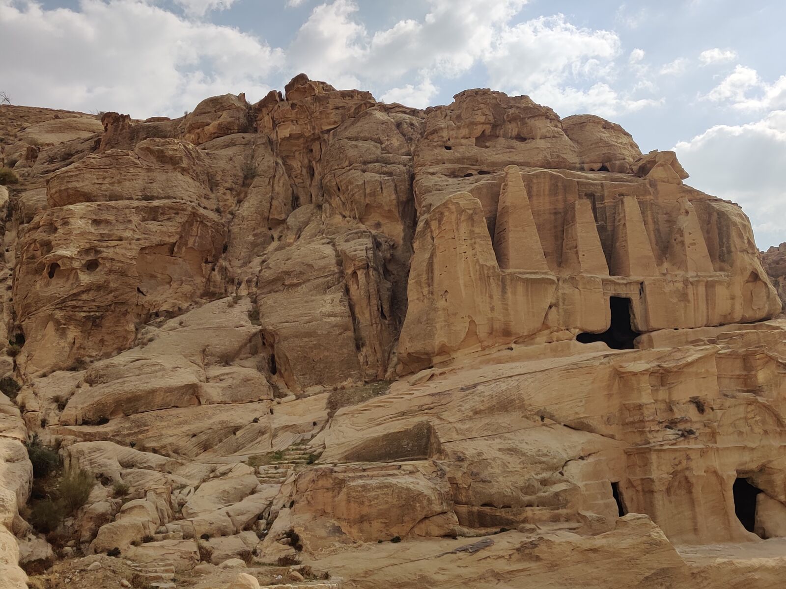 OnePlus GM1911 sample photo. Petra, cave, jordan photography