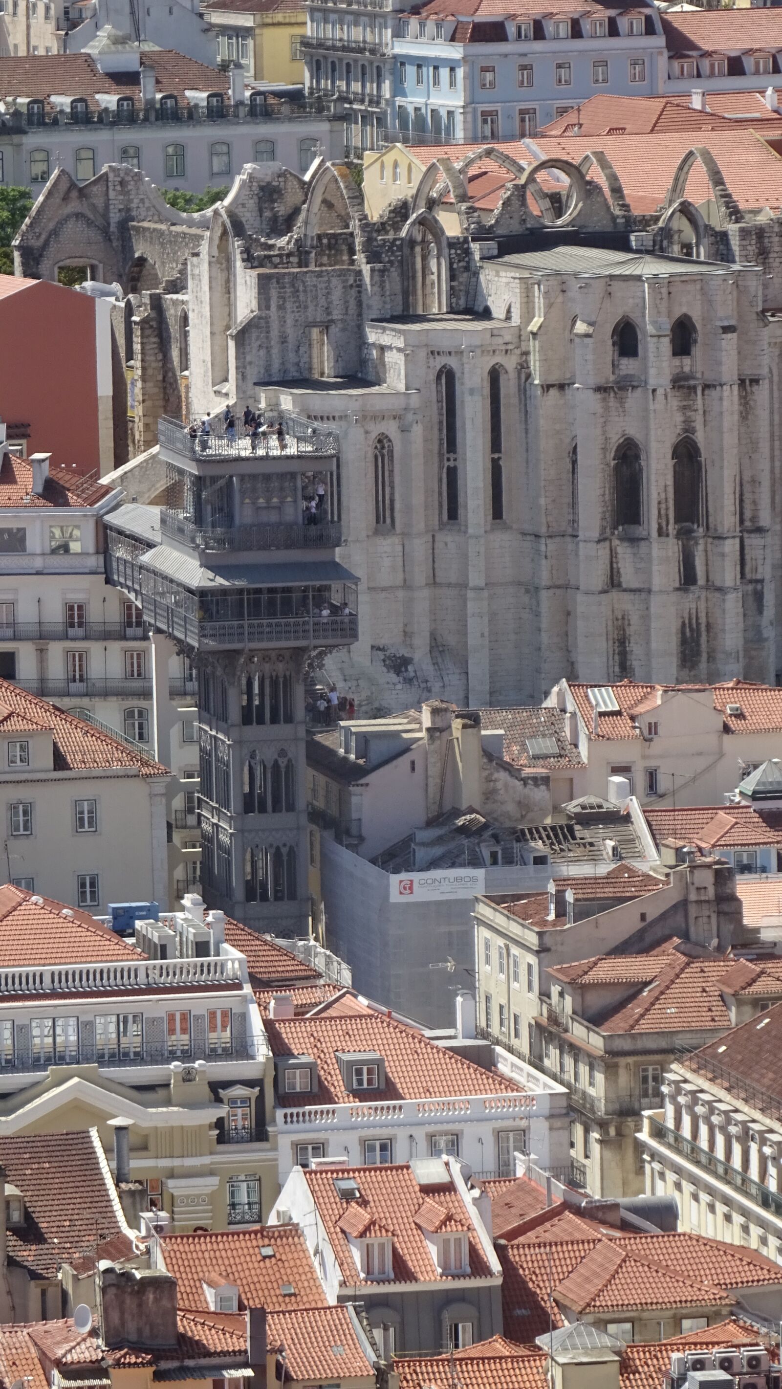 Sony DSC-HX60 sample photo. Lisbon, panorama, the centre photography