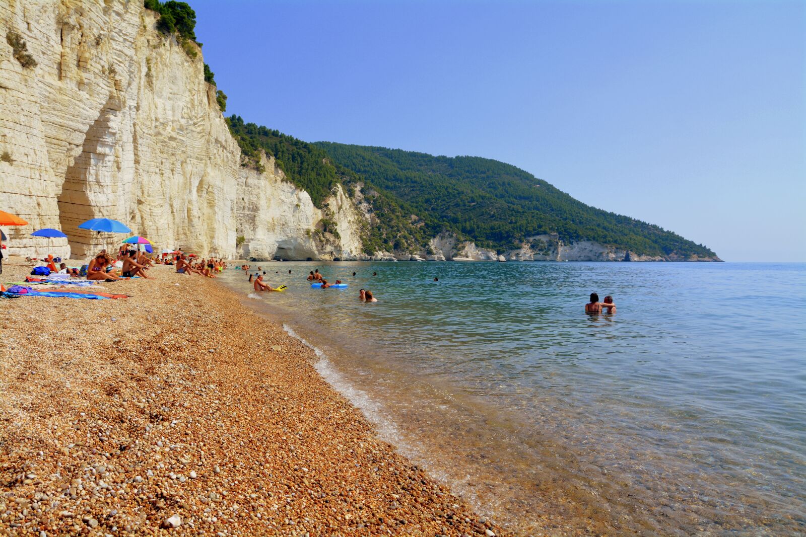 Nikon D7100 sample photo. Beach, bathers, sea photography