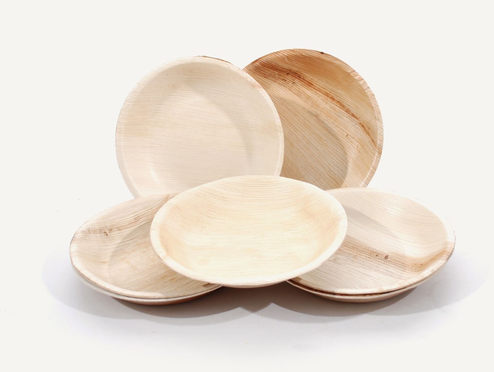 Nikon D80 sample photo. Round, plates, palm leaf photography