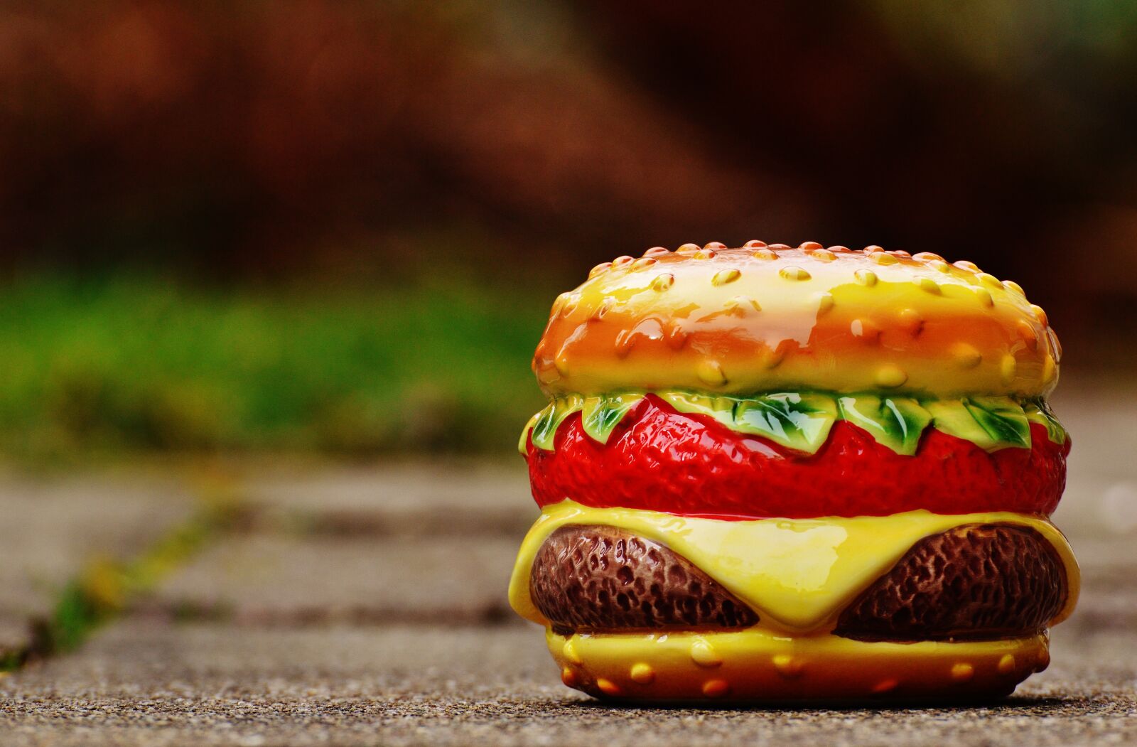 Nikon D3200 sample photo. Hamburger, cheeseburger, delicious photography