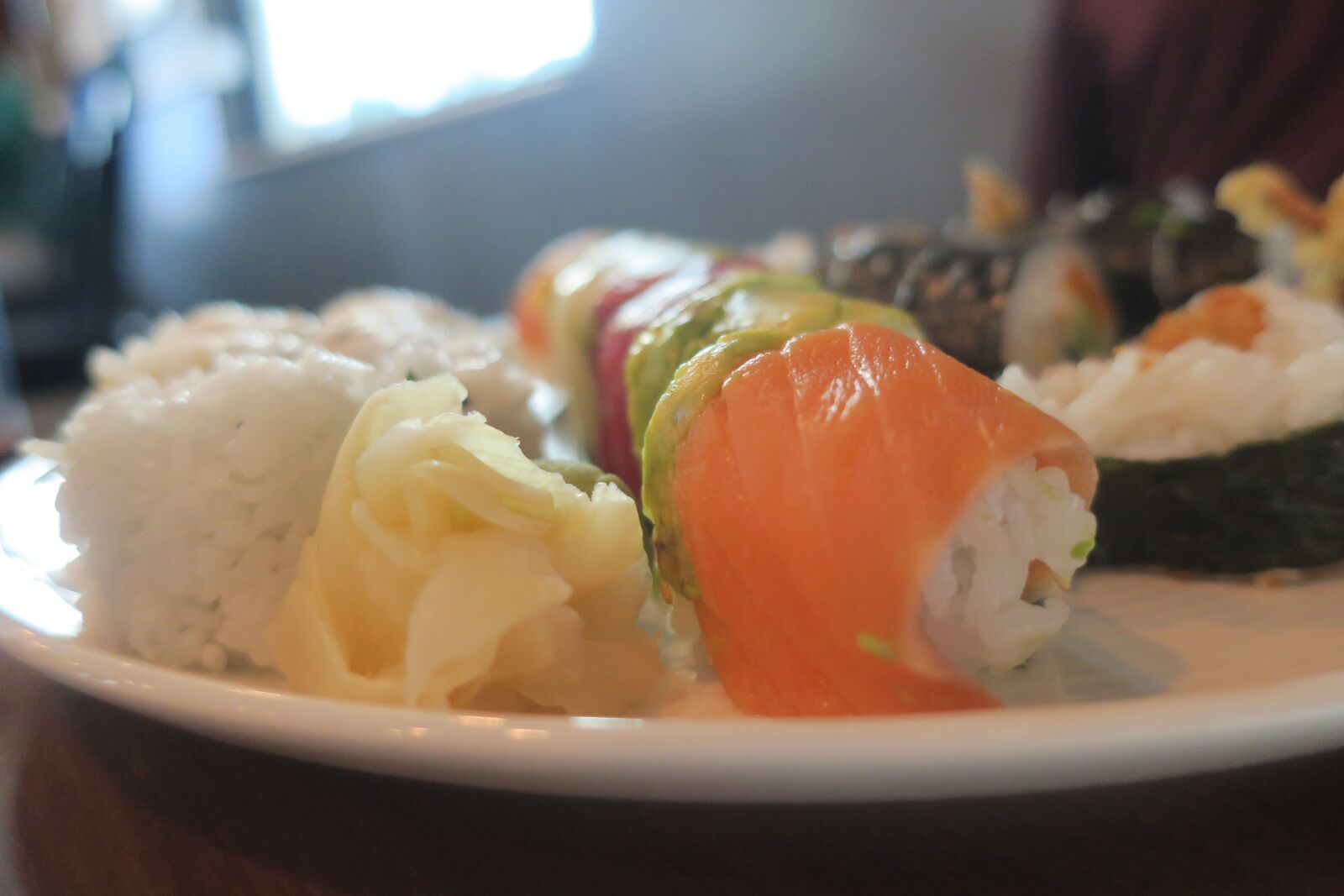 Canon PowerShot G9 X sample photo. Sushi, food, plate photography