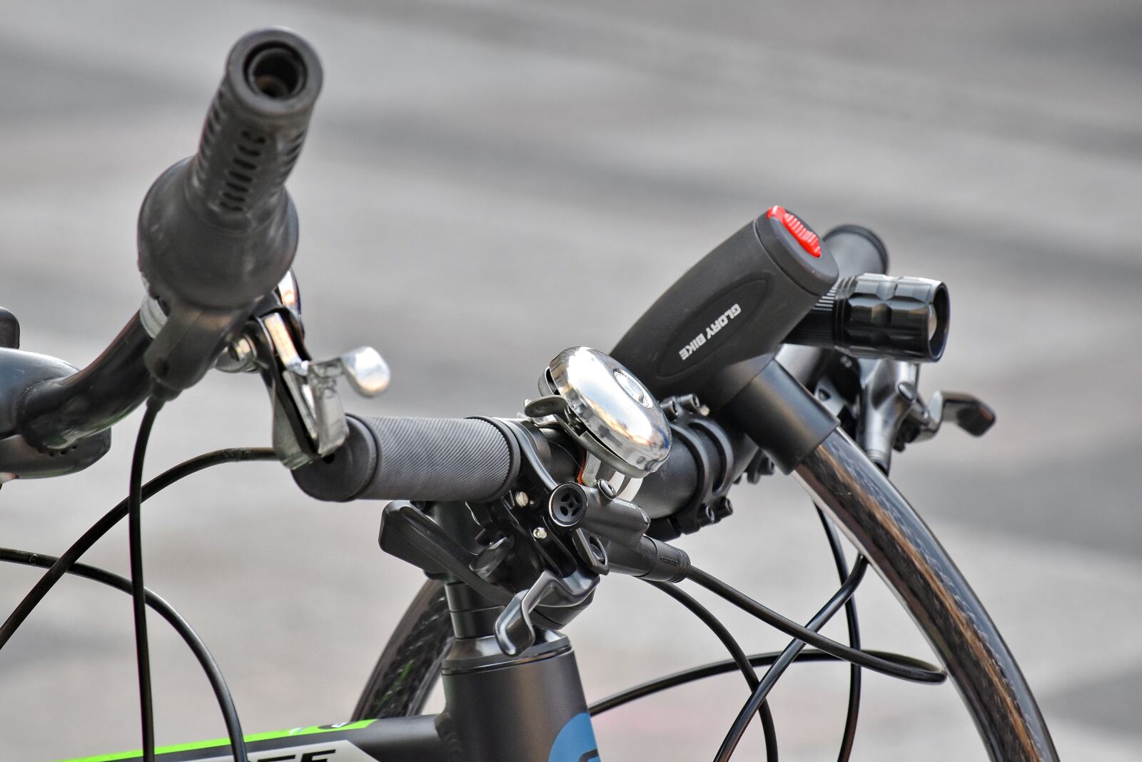 Nikon D5500 sample photo. Bell, bicycle, lock, steering photography