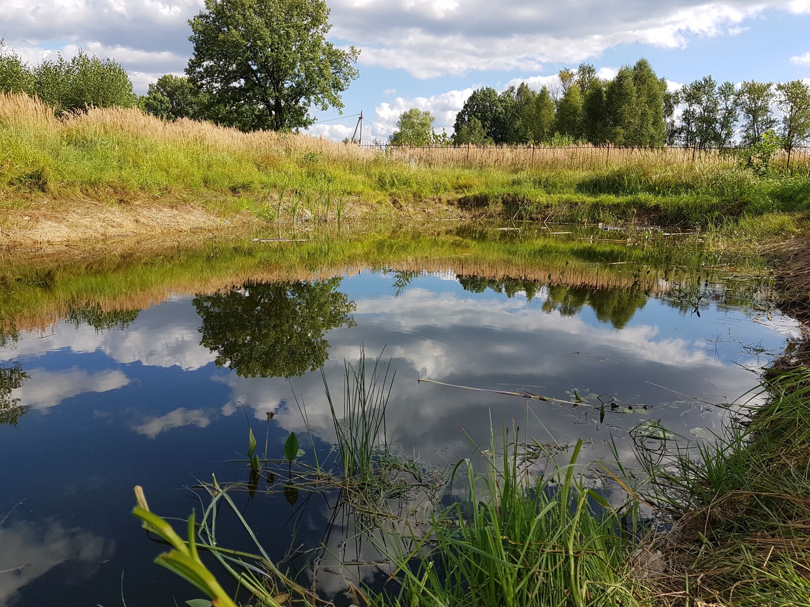 Samsung Galaxy S7 sample photo. Pond, lake, sky photography