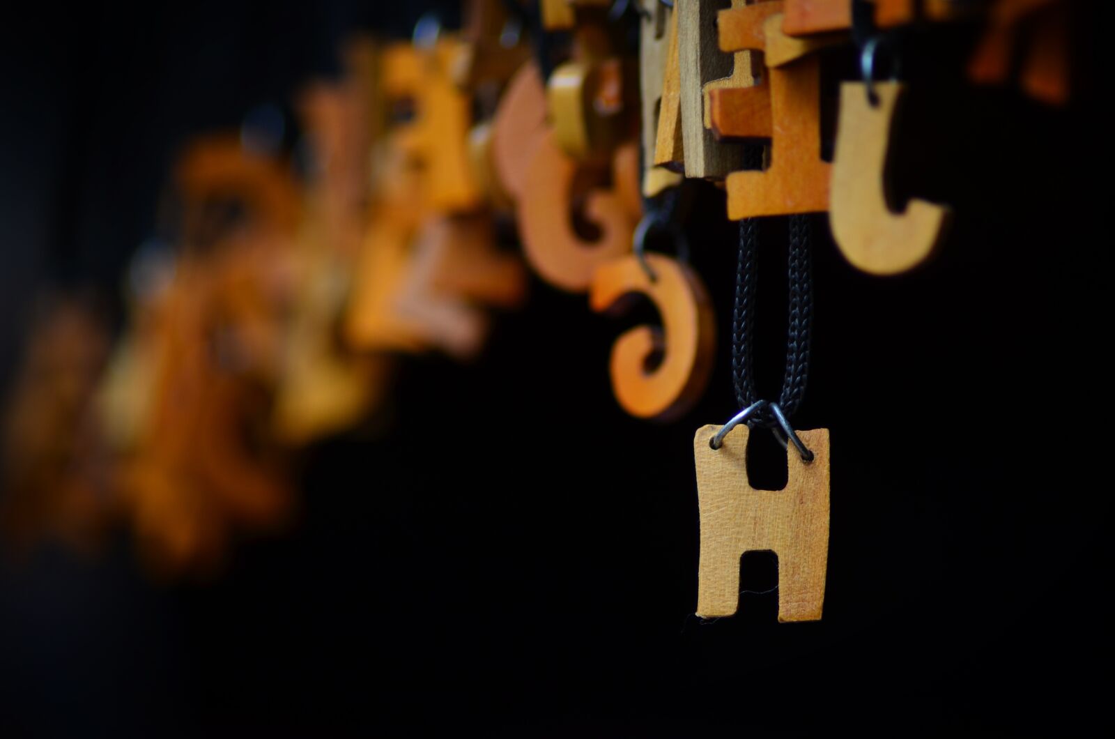 Nikon D5100 sample photo. H, alphabet, letters photography