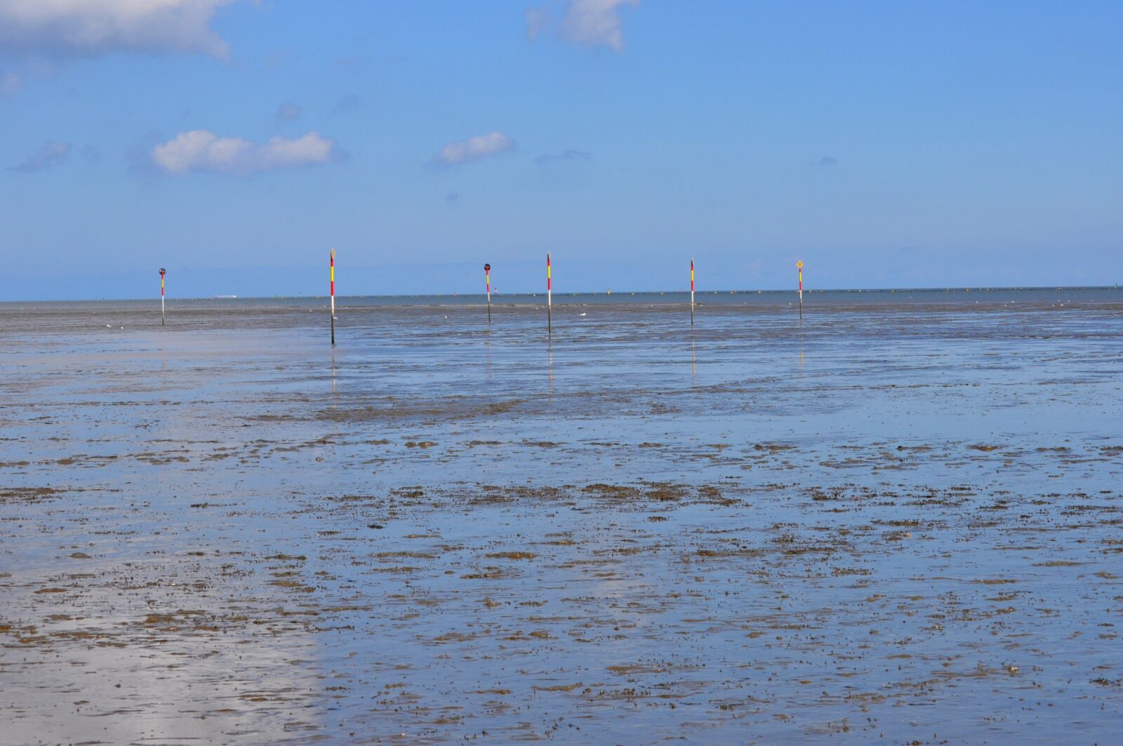 Nikon D5000 sample photo. Watts, north sea, sea photography