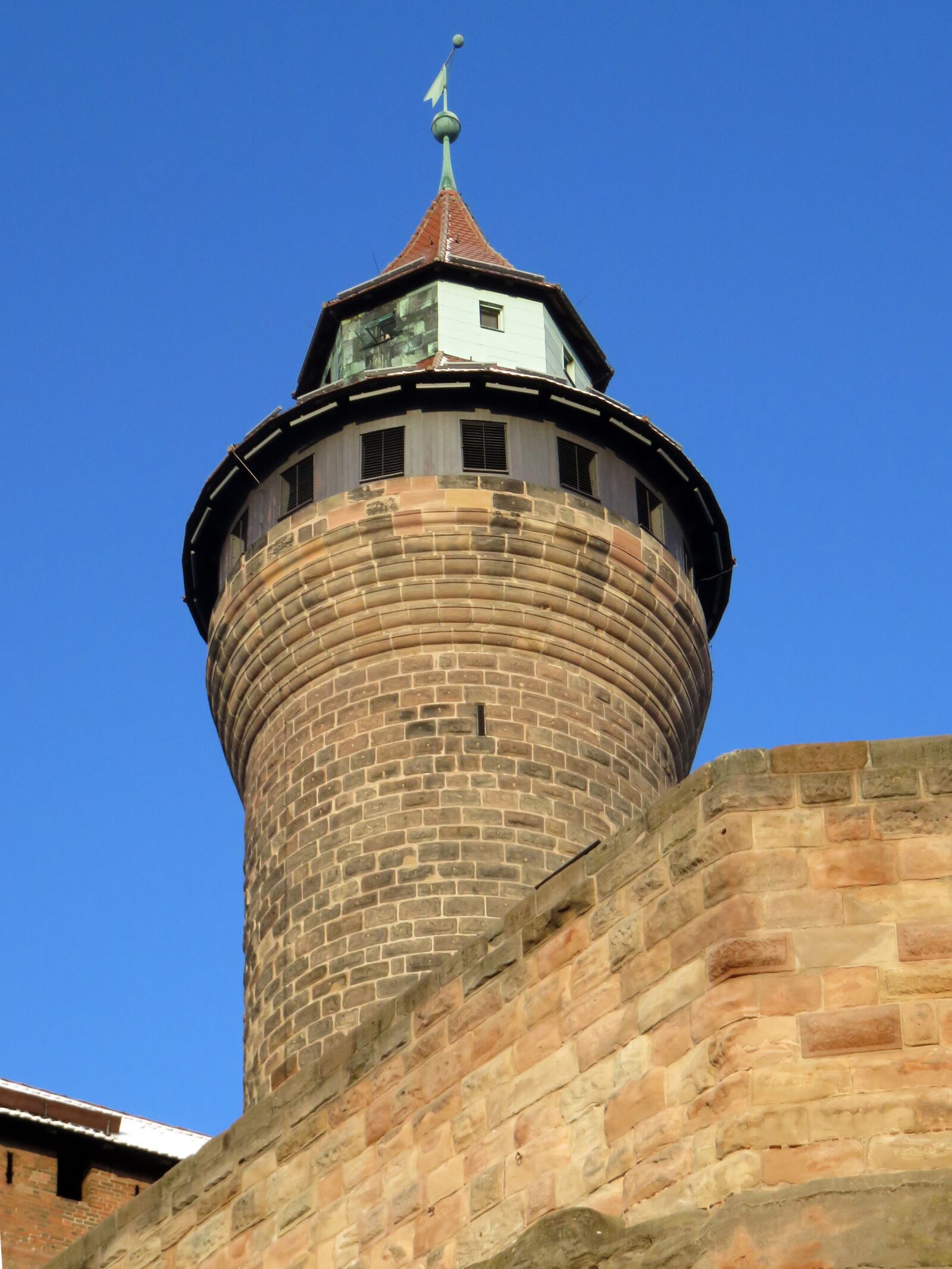 Canon PowerShot SX710 HS sample photo. Imperial castle, nuremberg, tower photography
