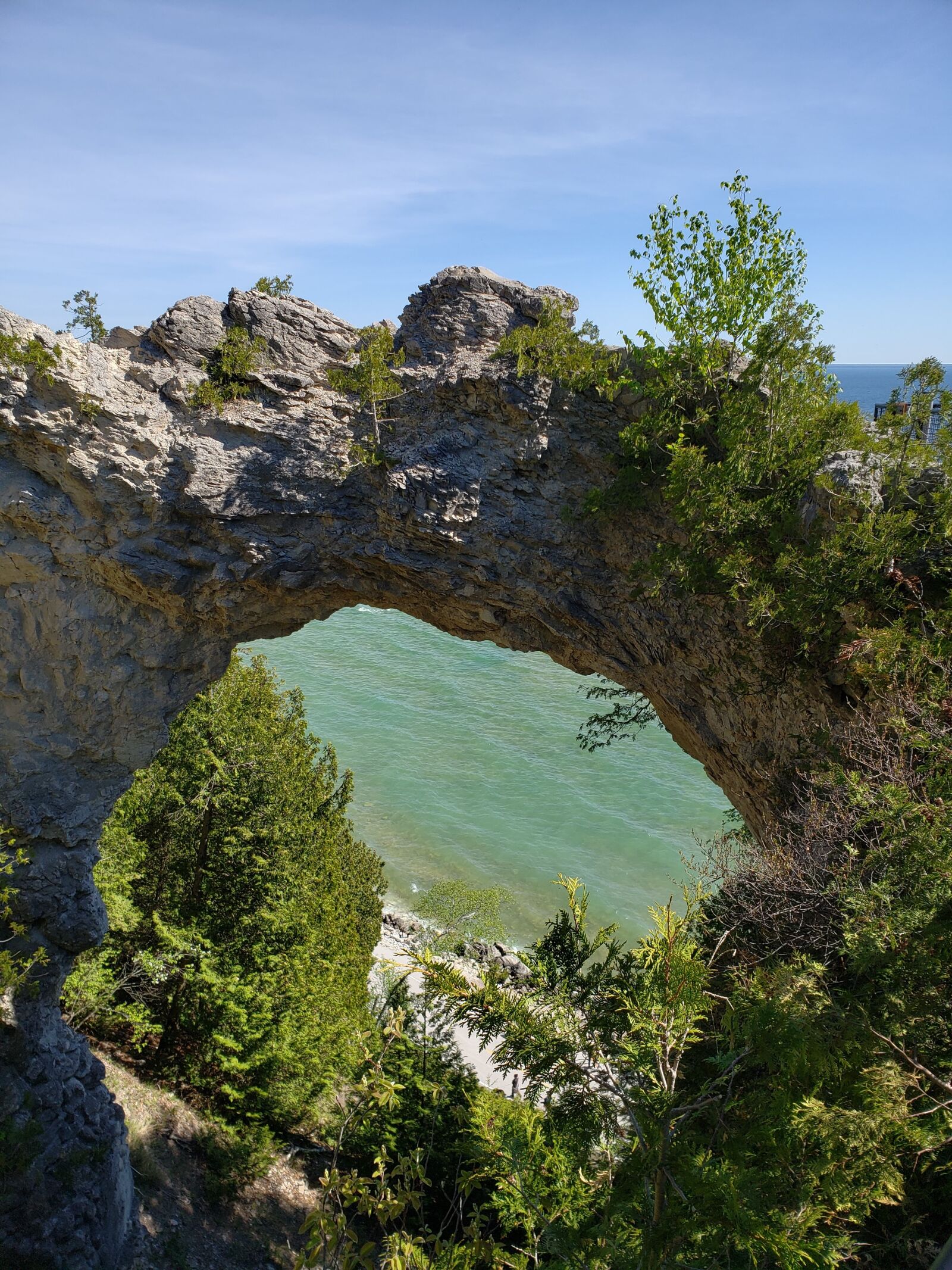 Samsung Galaxy S9 sample photo. Rock, rock formation, arch photography
