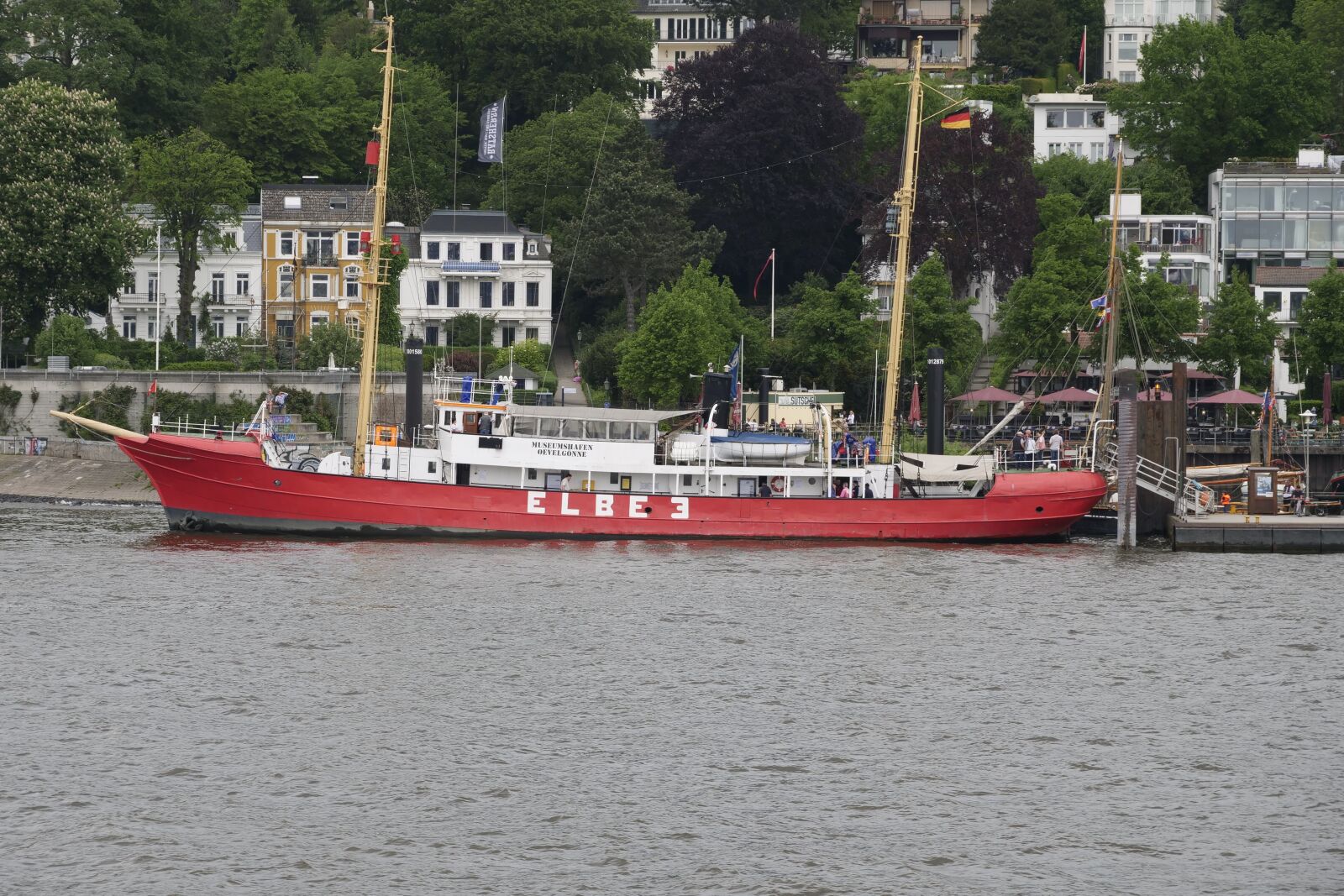 Panasonic Lumix DC-G9 sample photo. Lightship, light vessel elbe photography