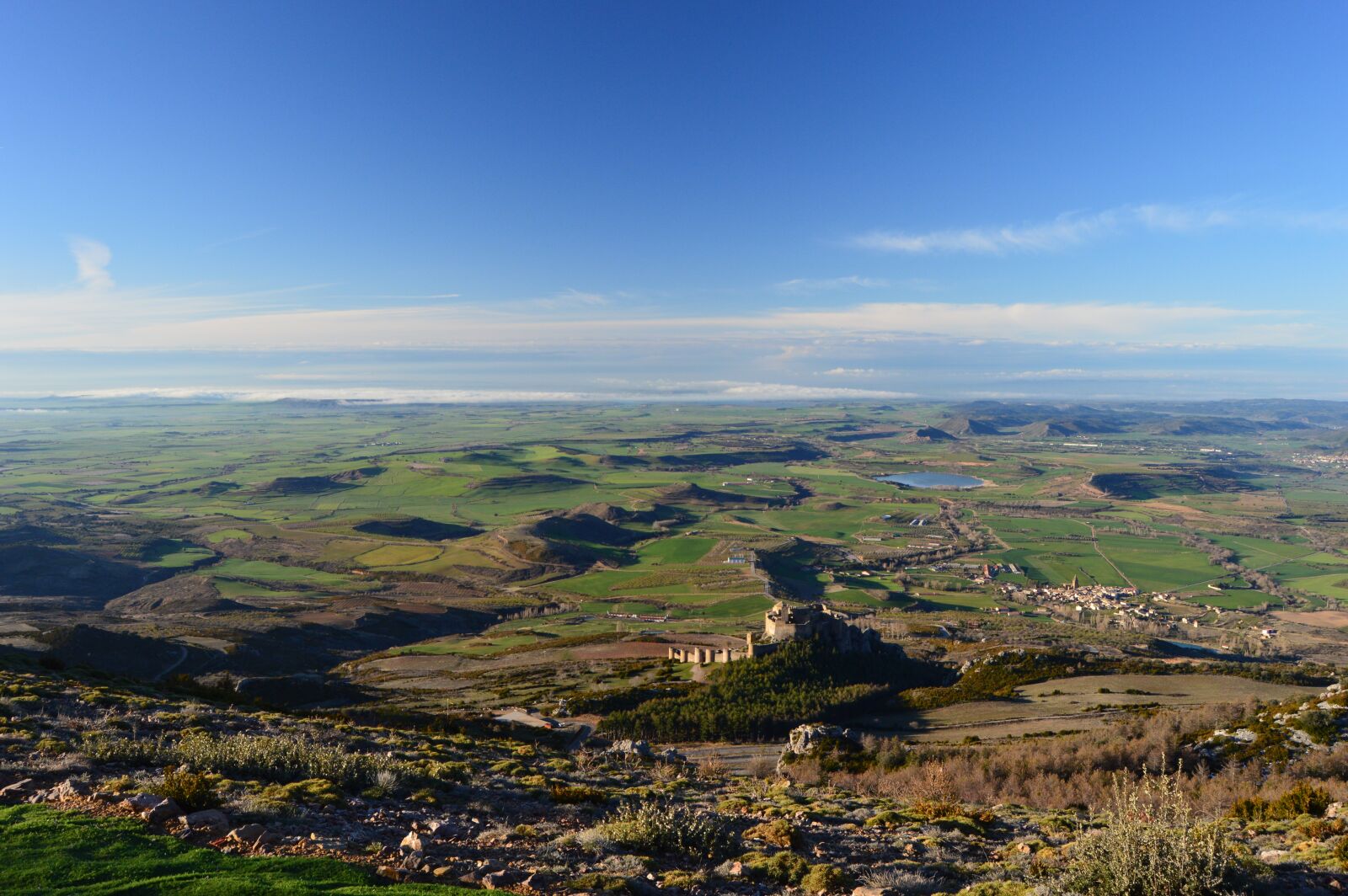 Nikon D3200 sample photo. Loarre, castle, landscape photography