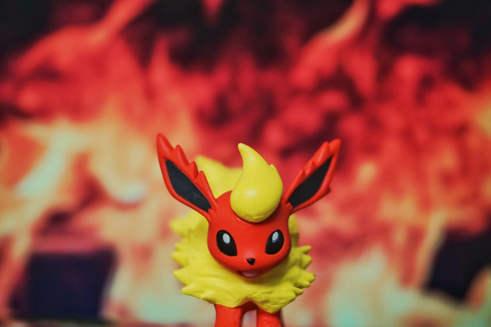 Sony a6000 sample photo. Toys, pokemon, fire photography