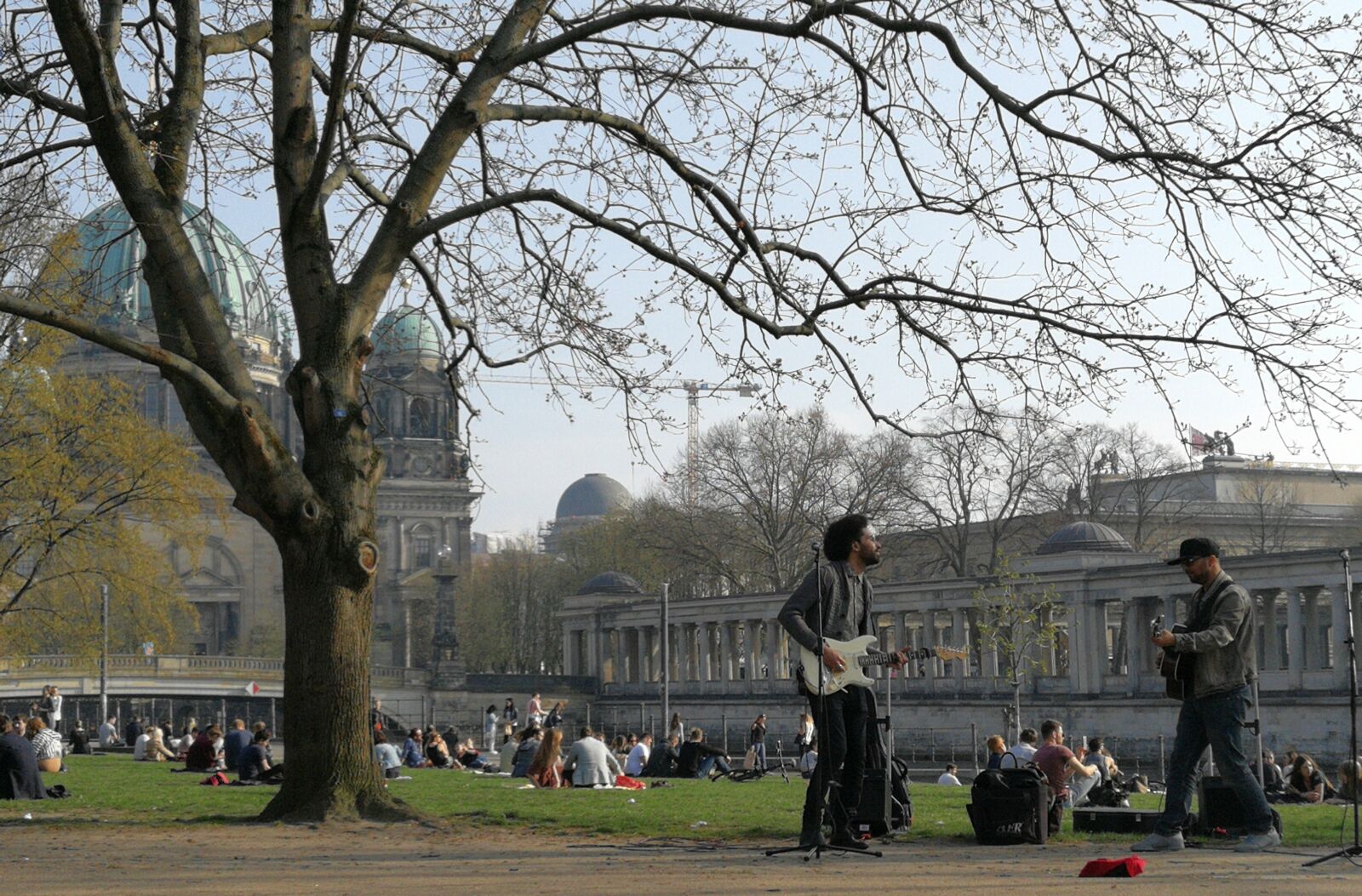 HUAWEI P10 Plus sample photo. Music, berlin, park photography