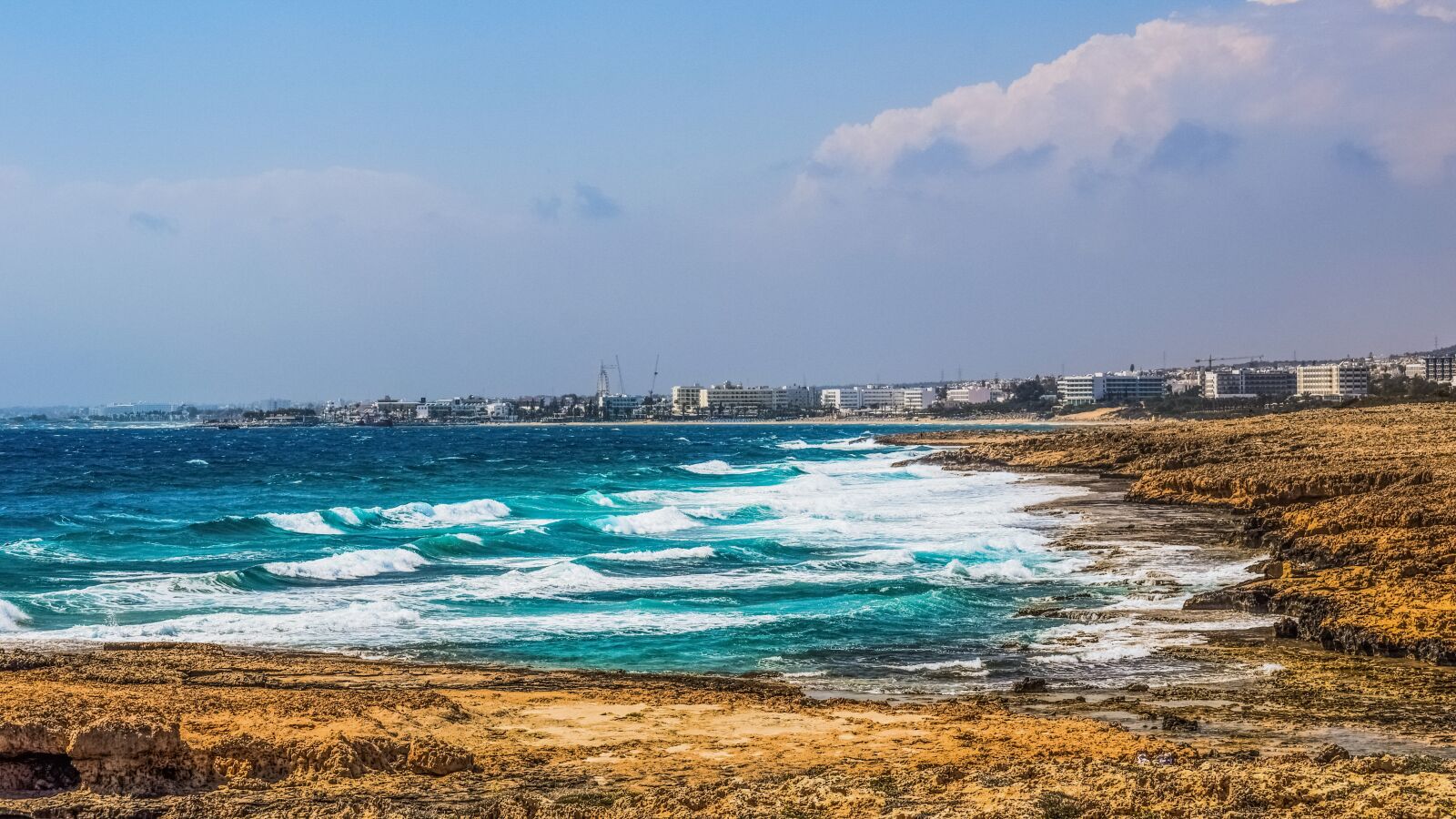Nikon D3300 sample photo. Cyprus, ayia napa, panoramic photography
