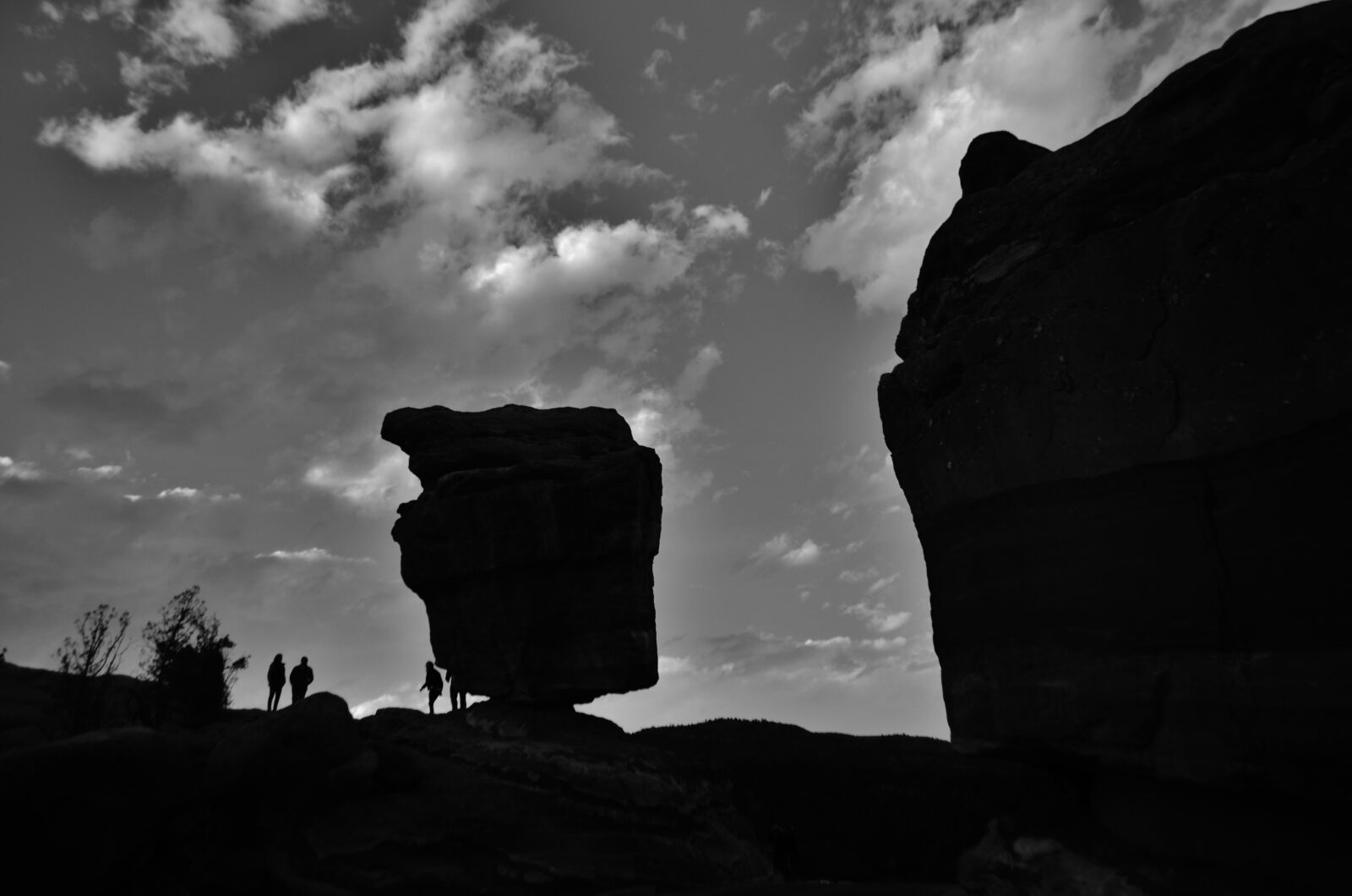 Nikon D5100 sample photo. Black white, silhouette colorado photography