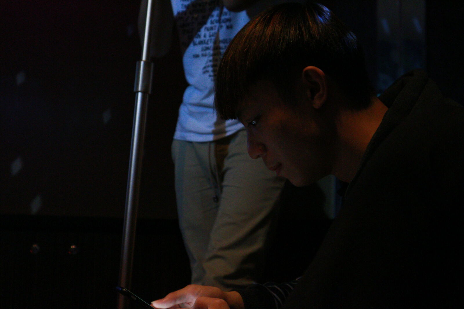 Canon EOS M sample photo. Midsection, of, man photography