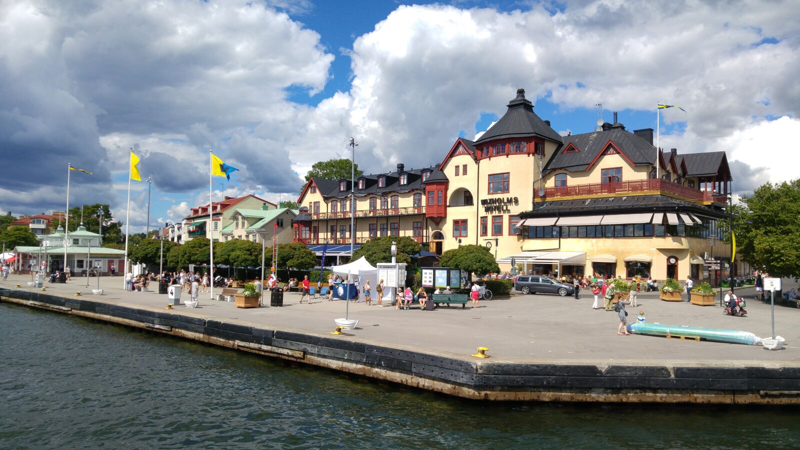 LG G4 sample photo. Vaxholm, stockholm, vaxholms hotels photography