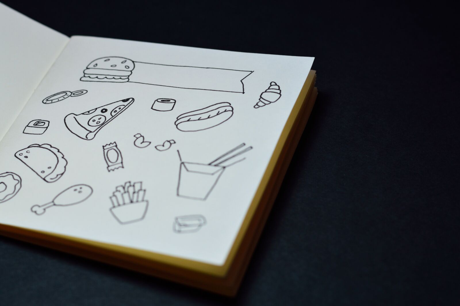 Nikon D3200 sample photo. Sketch, drawing, address book photography