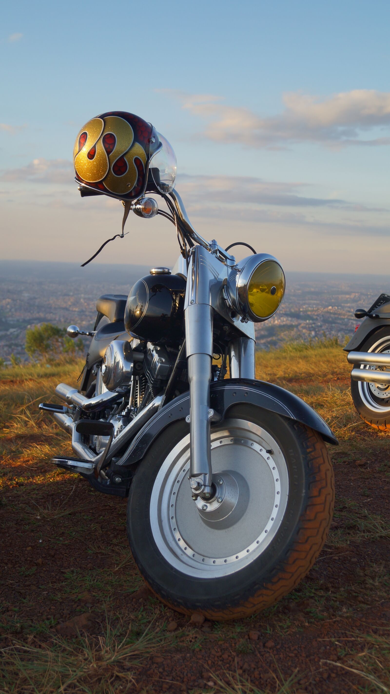 Sony SLT-A37 sample photo. Bike, motorcycle, helmet photography
