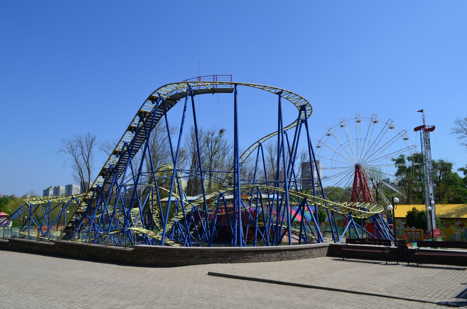 Nikon D5100 sample photo. Park, deserted, the abandoned photography