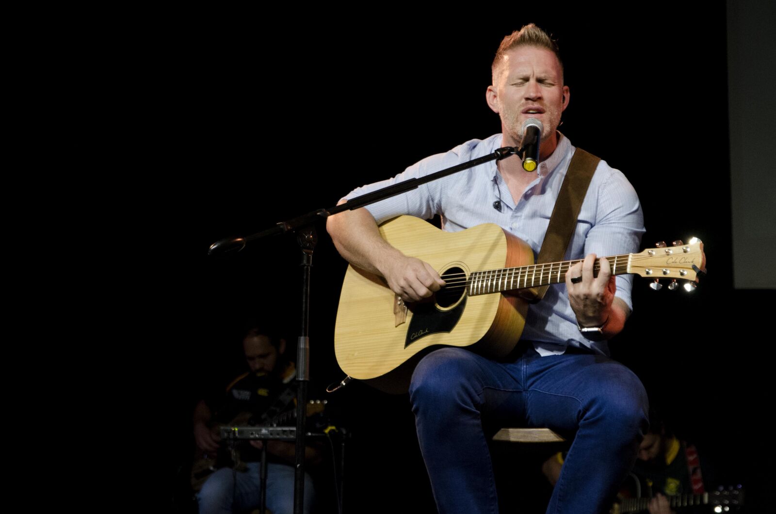 Nikon D5100 sample photo. Music, singer, concert photography