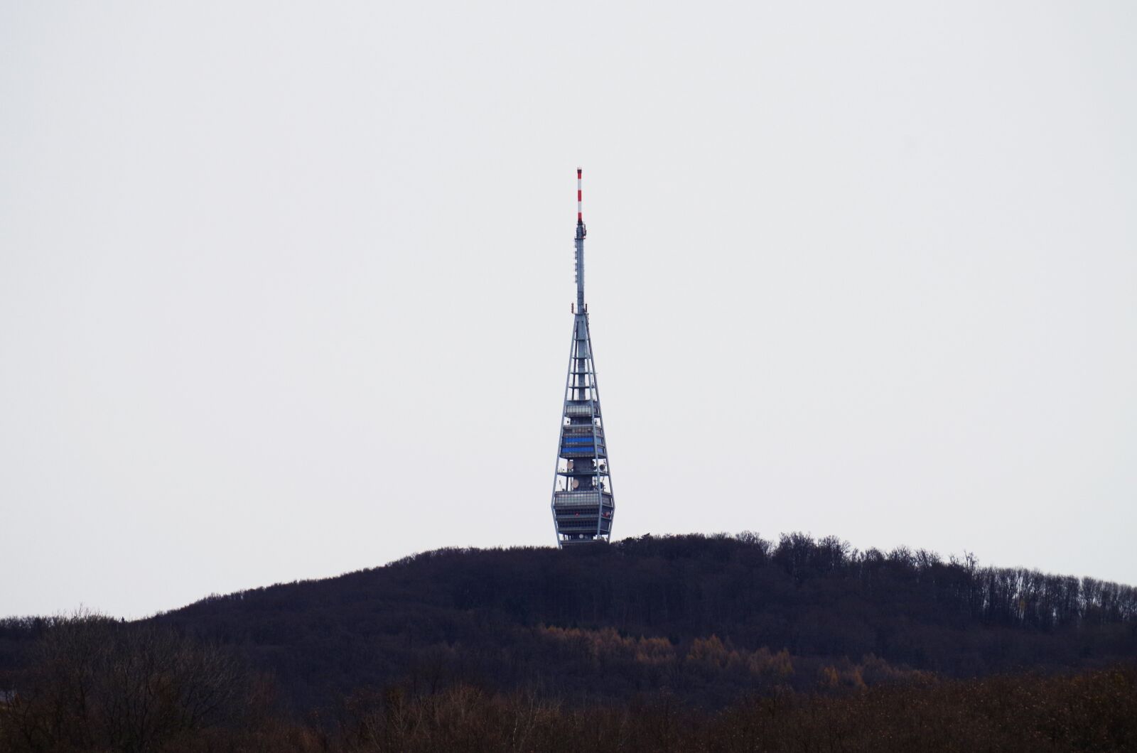 Pentax K-500 sample photo. Transmitter, bratislava, slovakia photography