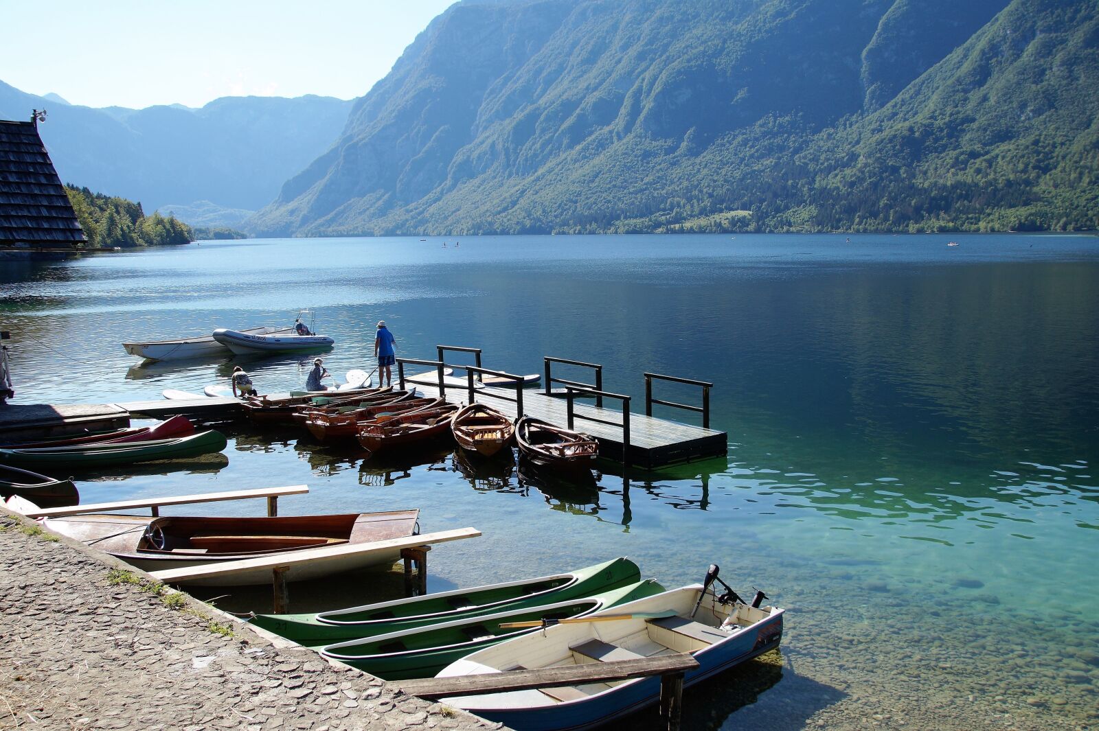 Sony SLT-A58 sample photo. Lake bohinj, bohinj, water photography