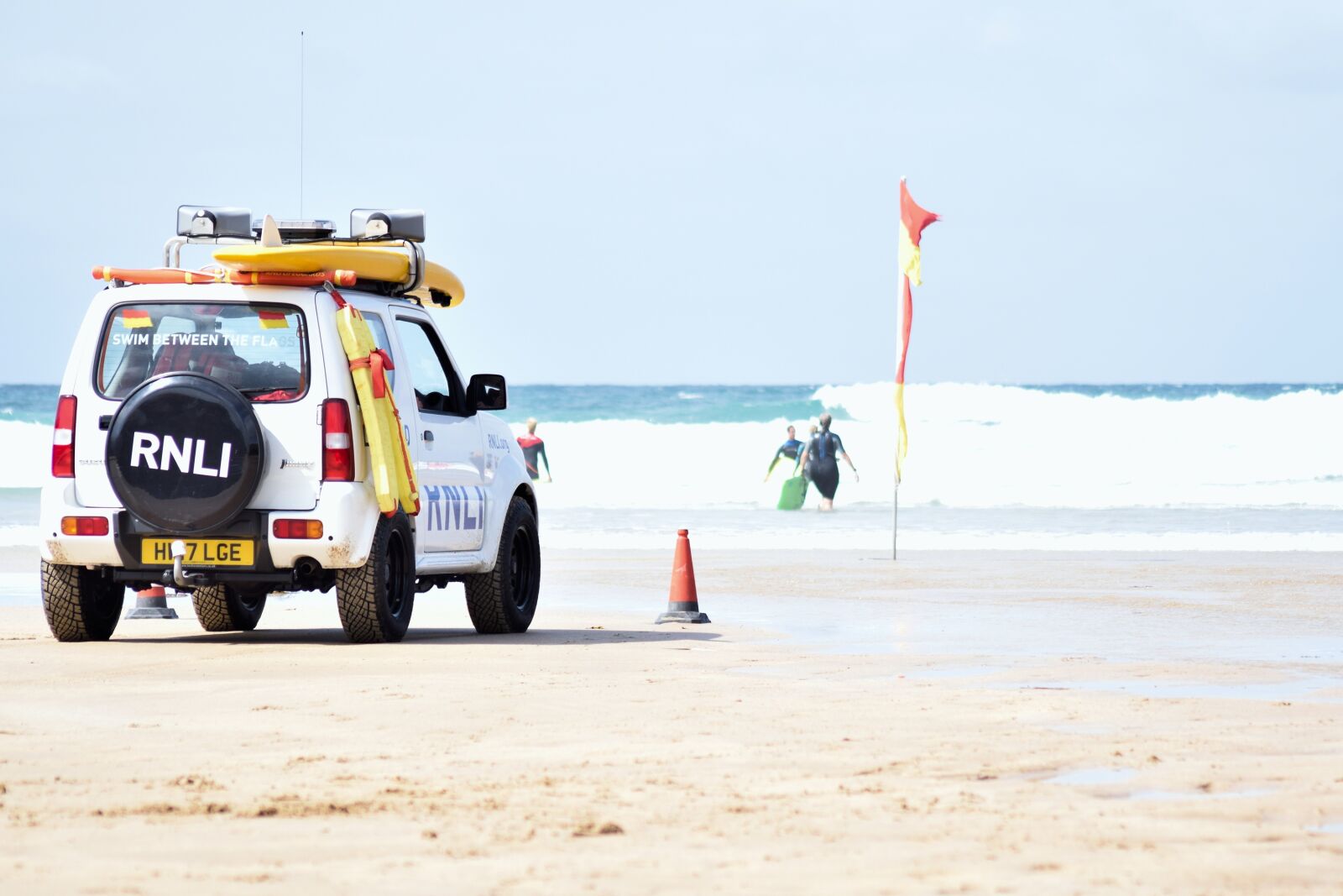 Nikon D3300 sample photo. Lifeguards, rnli, beach photography