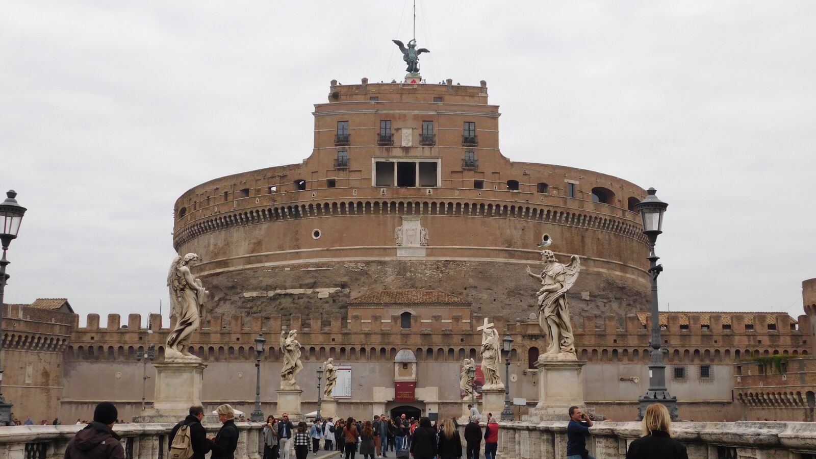 Nikon Coolpix L840 sample photo. Castel sant'angelo, italy, rome photography