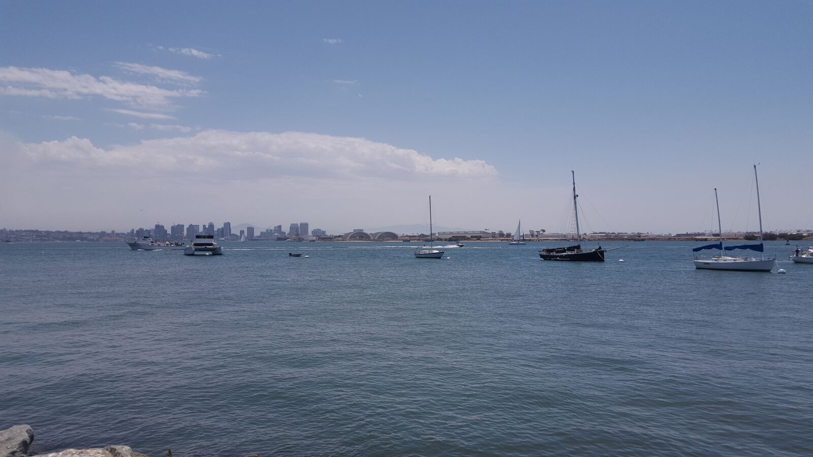 Samsung Galaxy S6 sample photo. Sailboat, sail, bay photography