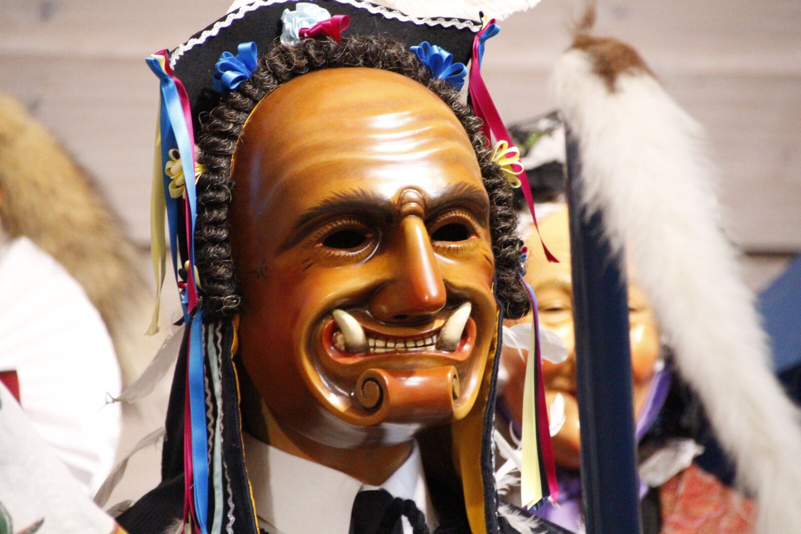 Canon EOS 700D (EOS Rebel T5i / EOS Kiss X7i) sample photo. Mask, carved, carnival photography