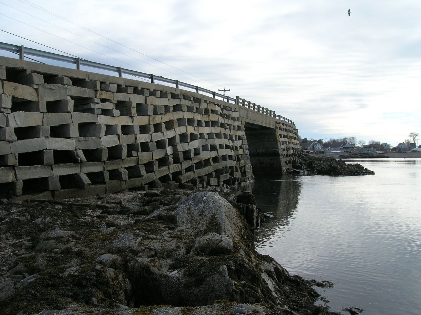 Nikon E5600 sample photo. Cribstone, bridge, ocean photography
