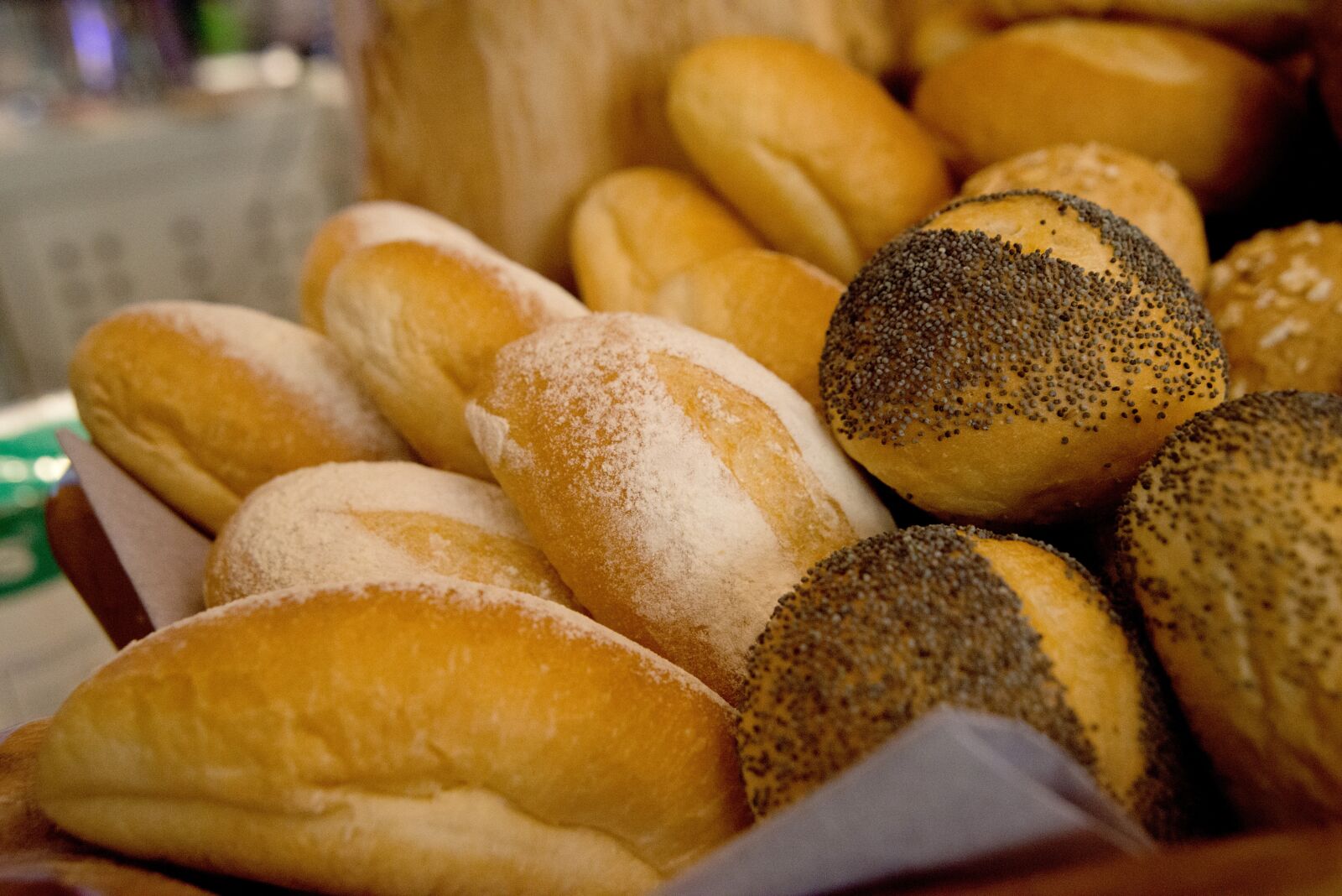 Nikon D800 sample photo. Bread, buffet, western restaurant photography