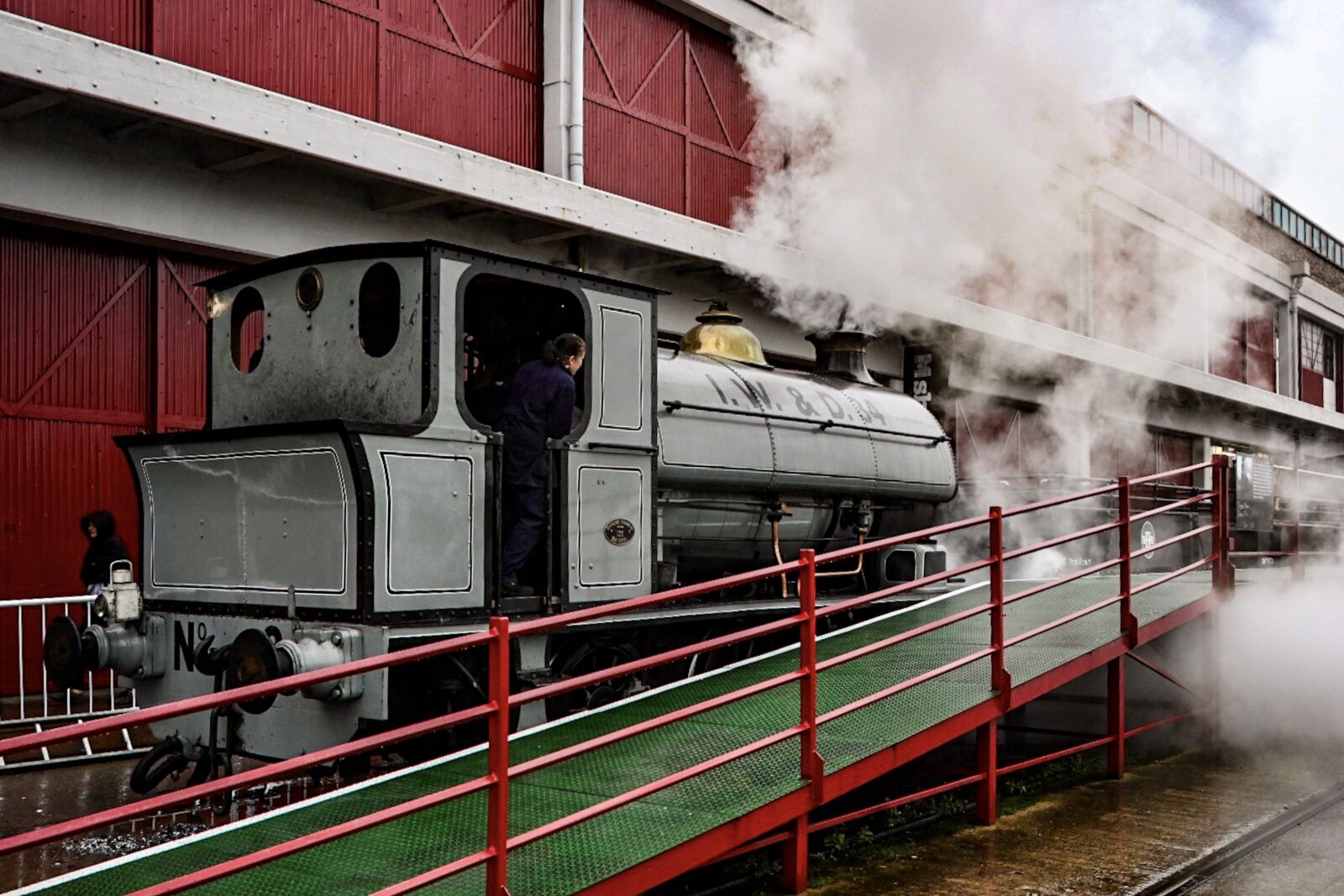 Nikon Z6 sample photo. Blackjack, steam, train photography