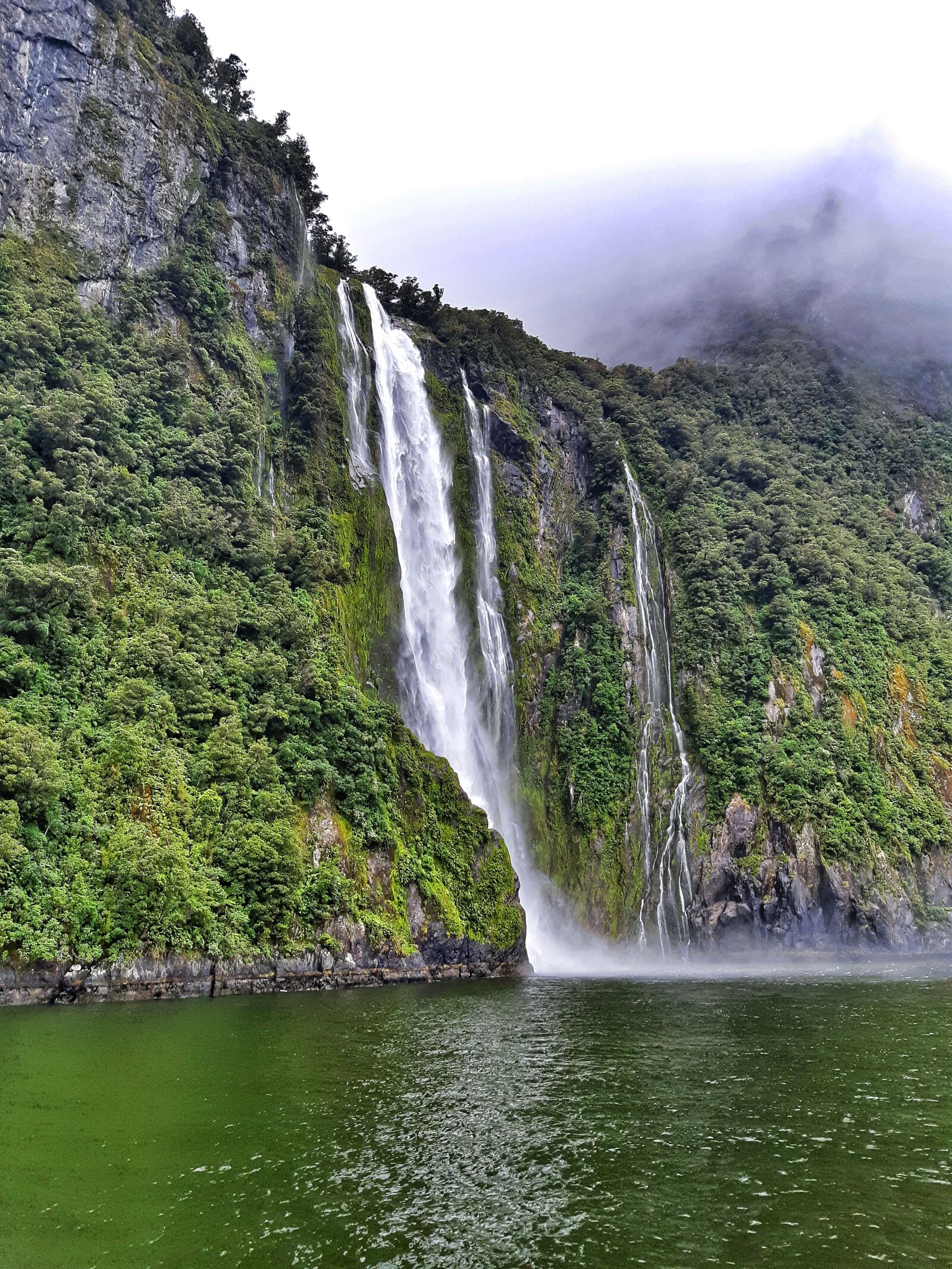Samsung Galaxy A8(2018) sample photo. Fiordland, milford sound, fiord photography