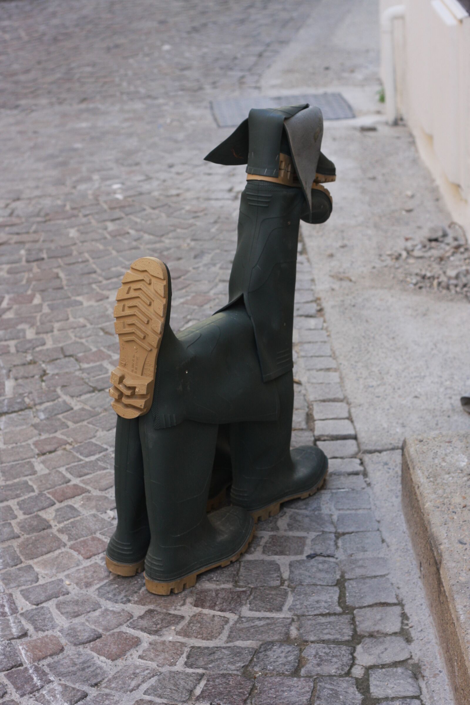 Canon EOS 40D sample photo. Dog, wellingtons, gum boots photography