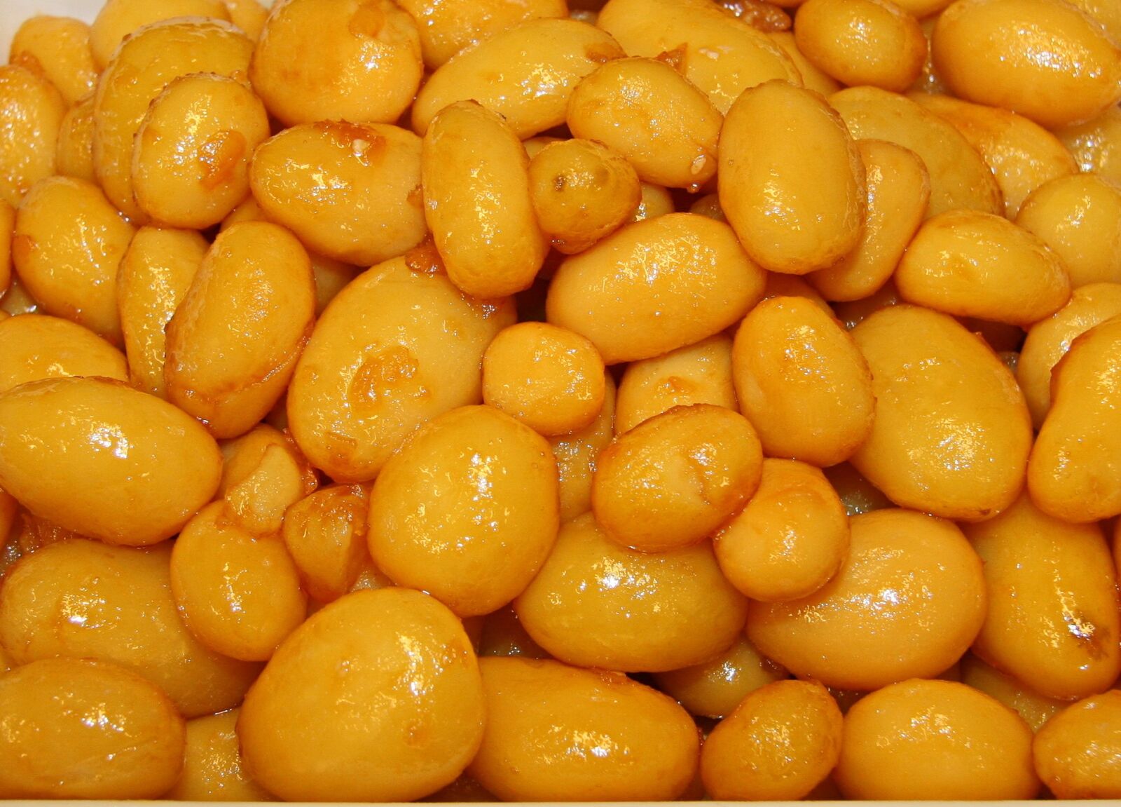 Canon EOS 20D sample photo. Caramelized potatoes, potatoes, sugar photography