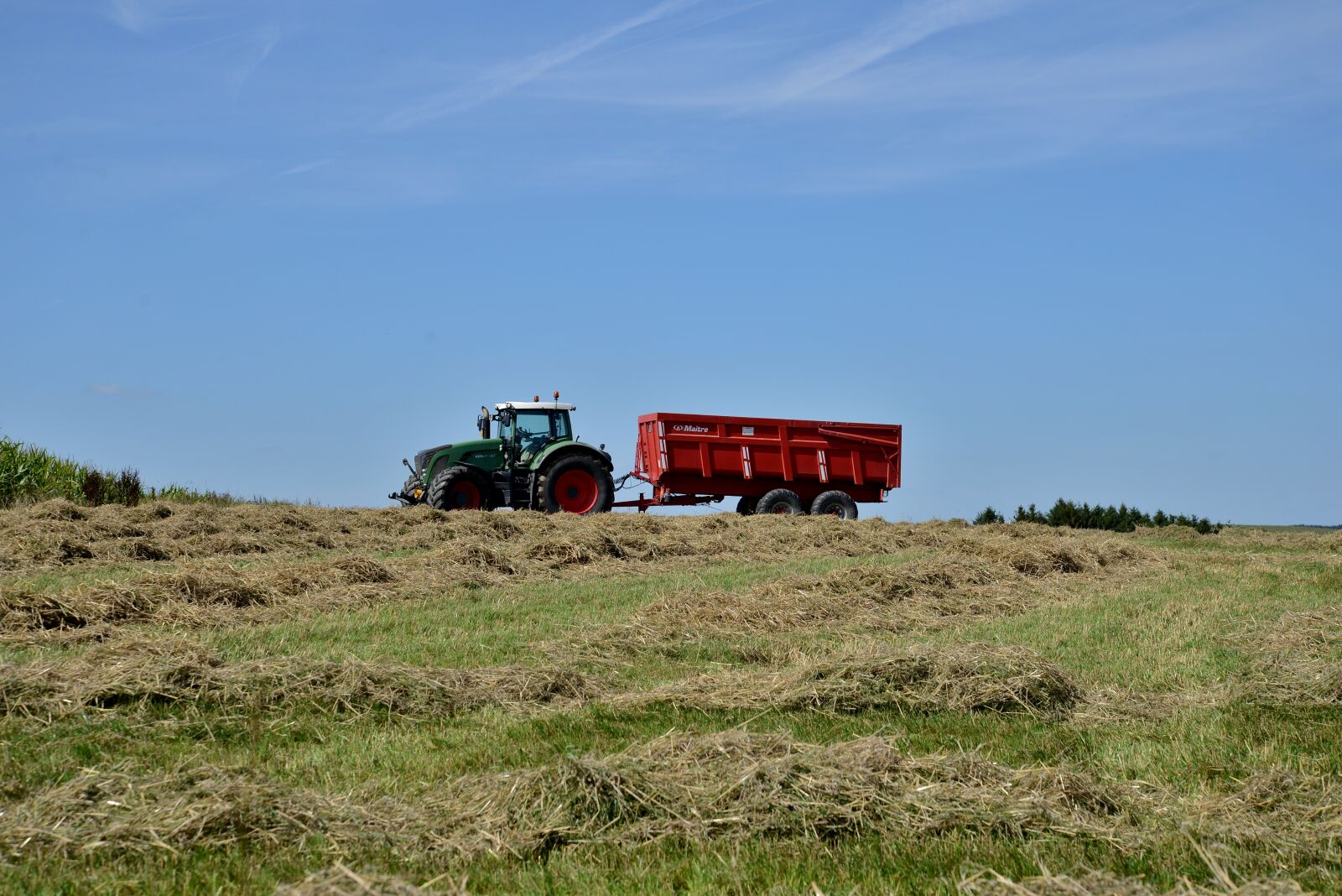 Nikon D600 sample photo. Harvest time, tractor, agriculture photography