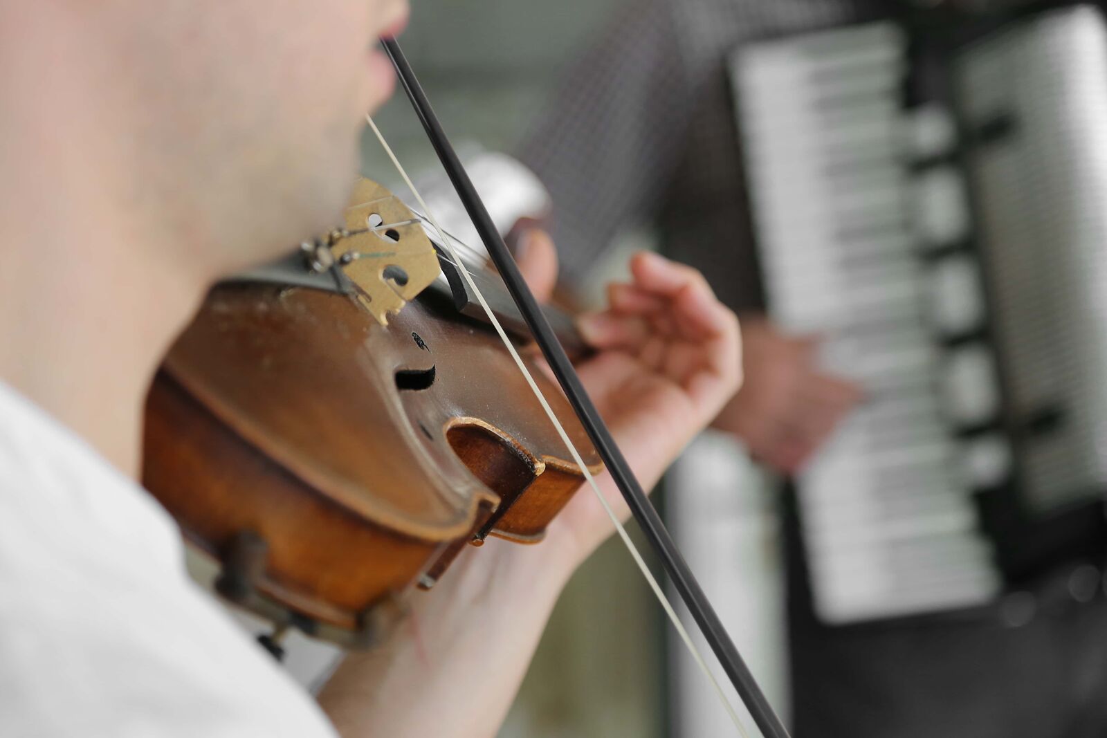 Canon EF 24-105mm F4L IS USM sample photo. Violin, musician, music, orchestra photography