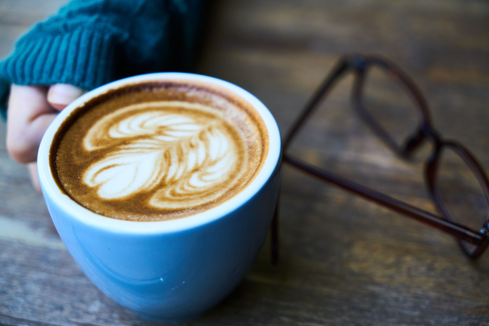 Sony a7R II sample photo. Coffee, caffeine, eyewear photography