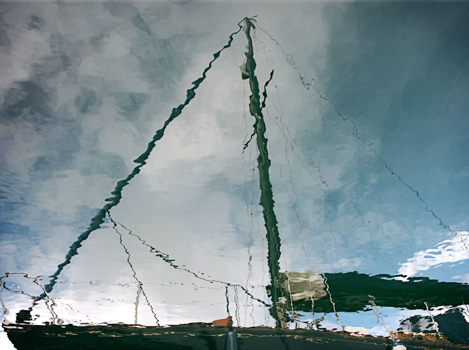 Olympus OM-D E-M5 sample photo. Yacht, sailboat, reflection photography
