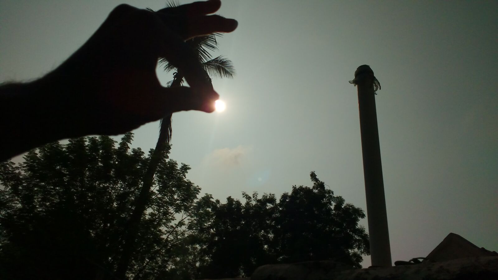 Motorola MotoG3 sample photo. Silhouette, horse, against, sky photography